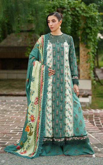Botanical Breeze-MWL25-10 | 3pcs Embroidered Unstitched Winter