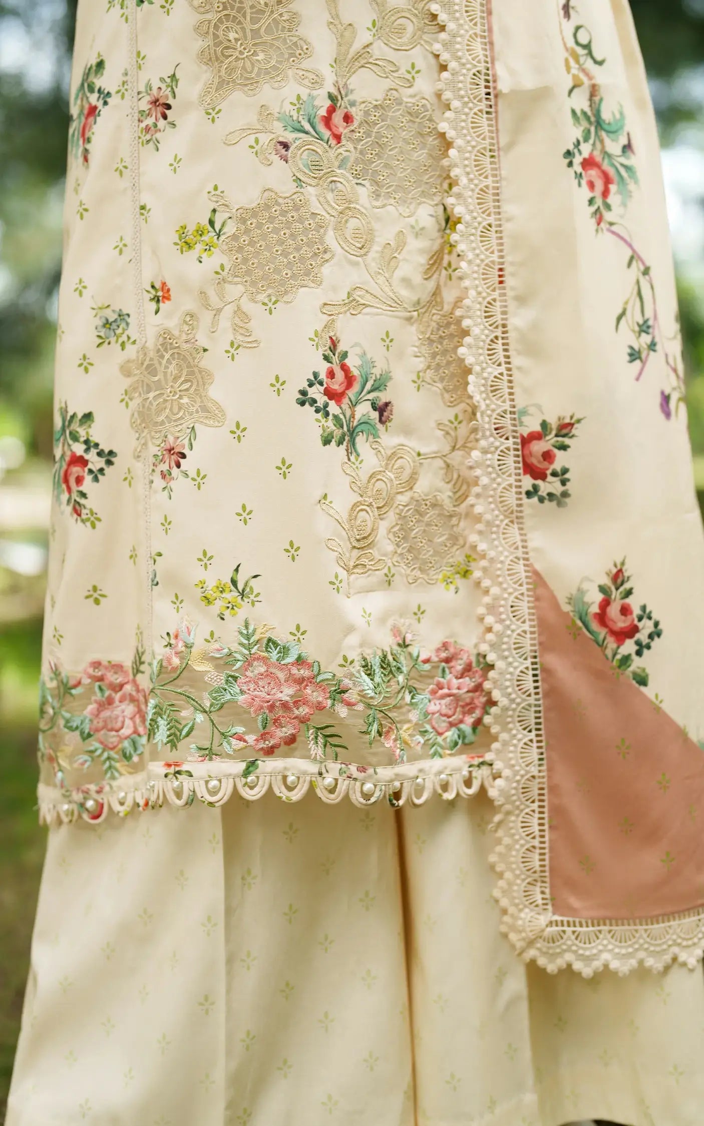 Misty Meadows | 3pcs Embroidered Unstitched Winter