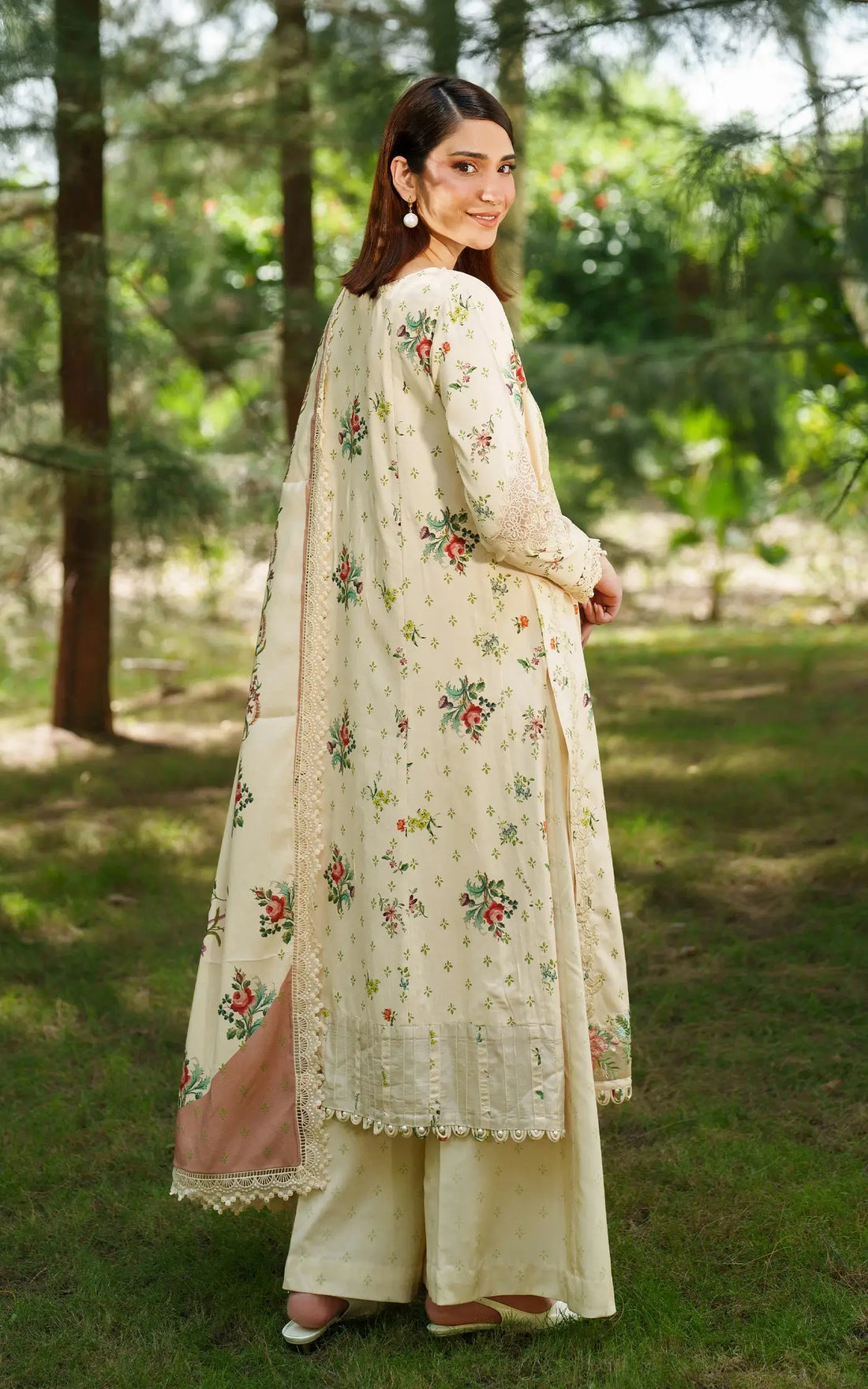 Misty Meadows | 3pcs Embroidered Unstitched Winter
