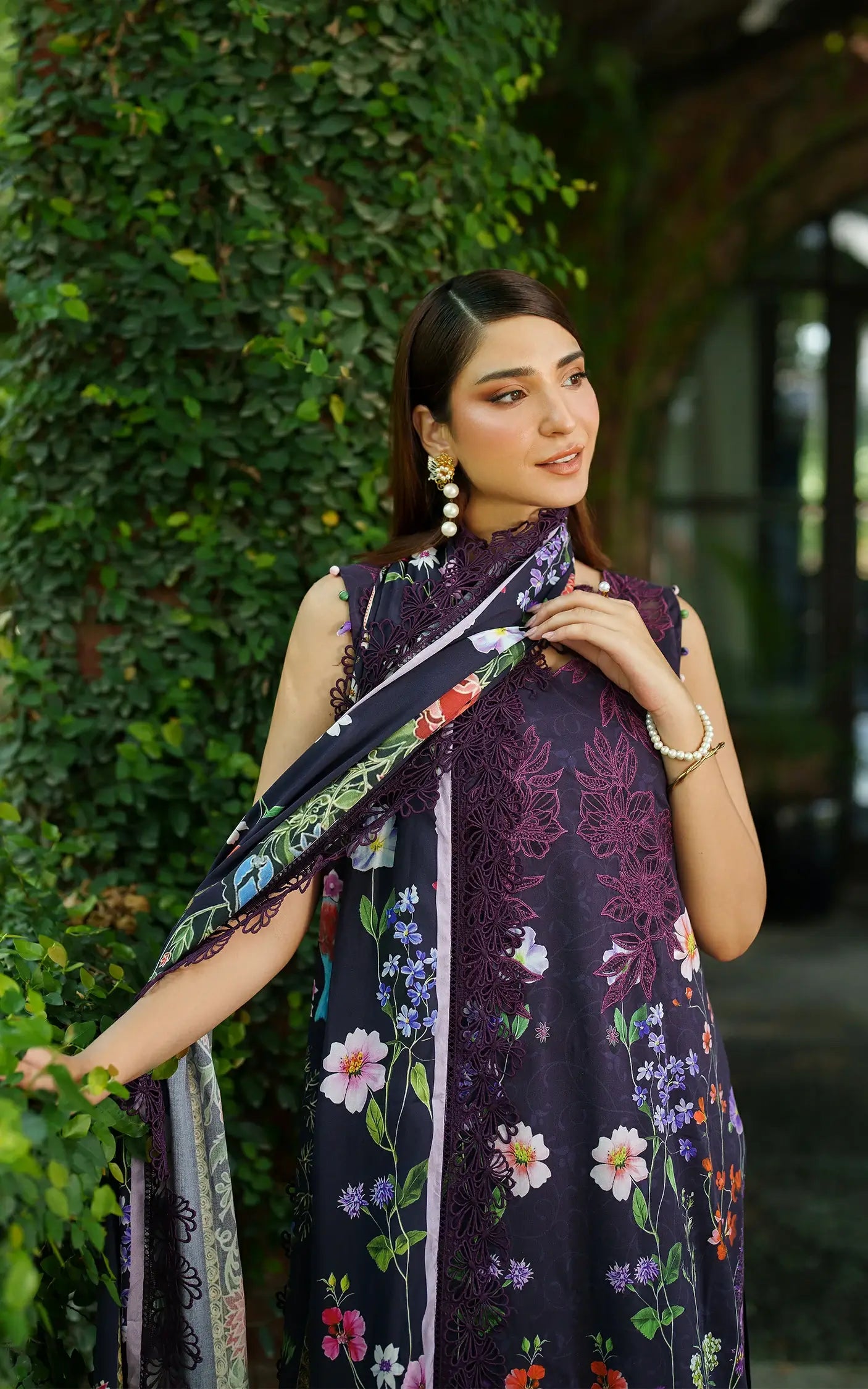 Winter Rose | 3pcs Embroidered Unstitched Winter