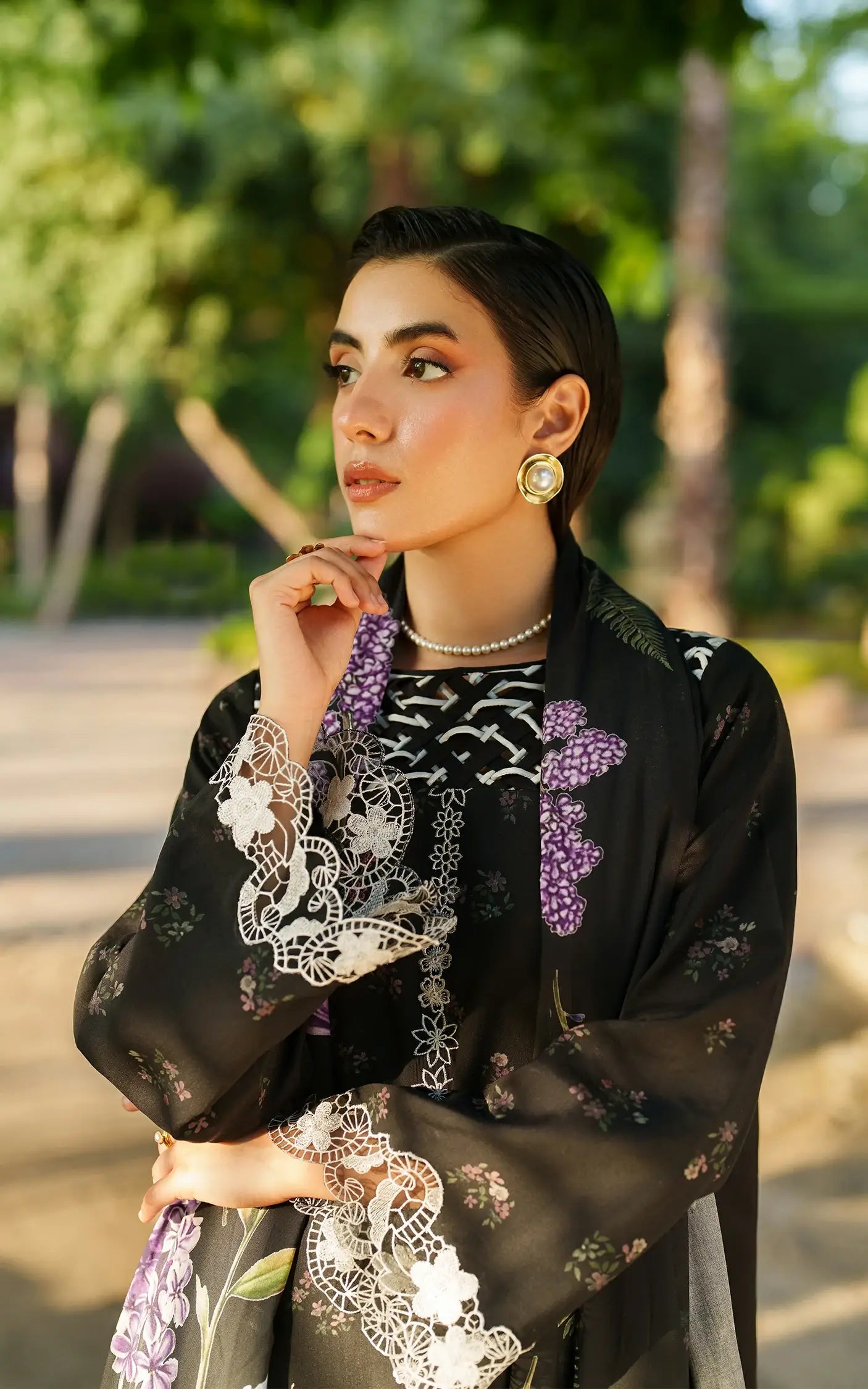Winter Thyme | 3pcs Embroidered Unstitched Winter