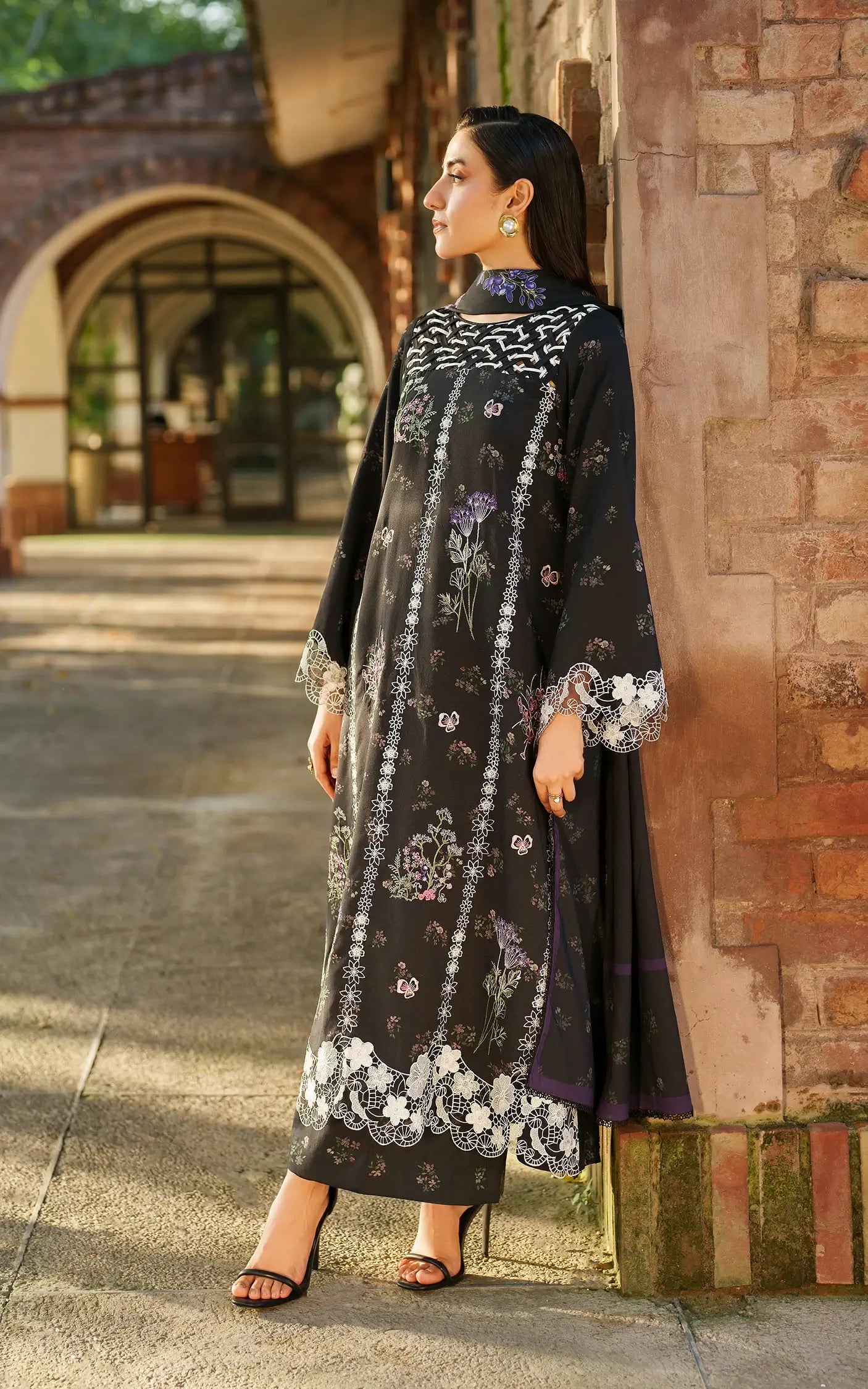 Winter Thyme | 3pcs Embroidered Unstitched Winter