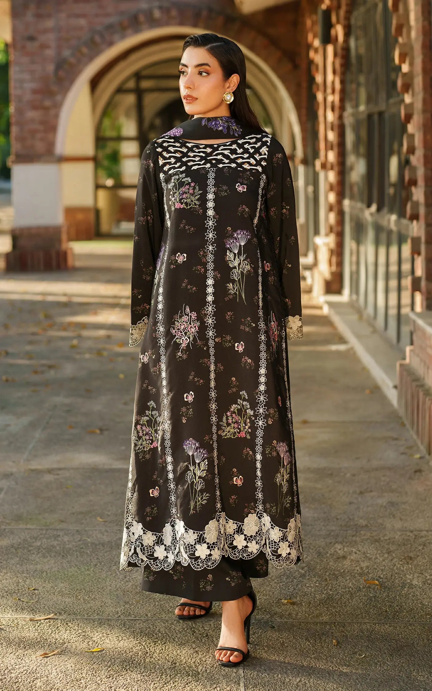 Winter Thyme | 3pcs Embroidered Unstitched Winter