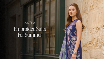 Pick Embroidered Lawn Dresses for Looking Stylish and Cool on This Eid