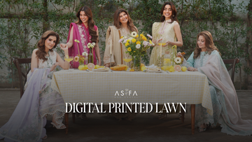 Unstitched Lawn For Everyday: Digitally Printed 3-piece Dresses Online