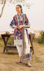 ALORA-U141M003 | Unstitched Lawn