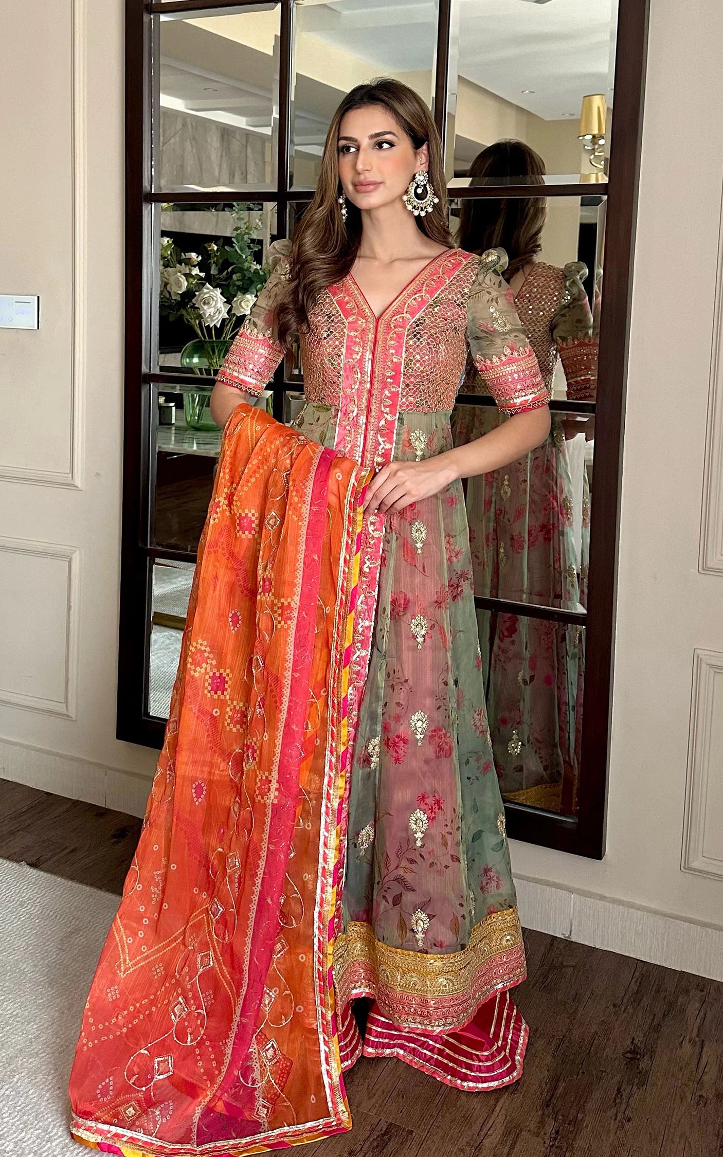 Rangoli (ANB-01) | Unstitched Festive