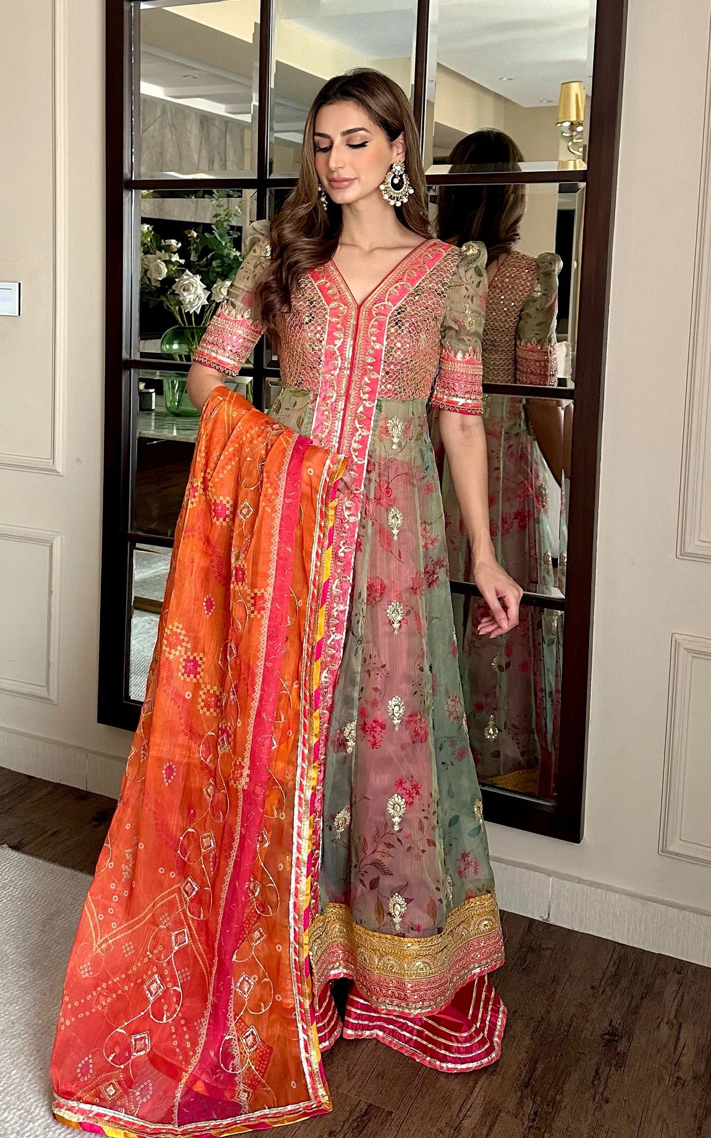 Rangoli (ANB-01) | Unstitched Festive