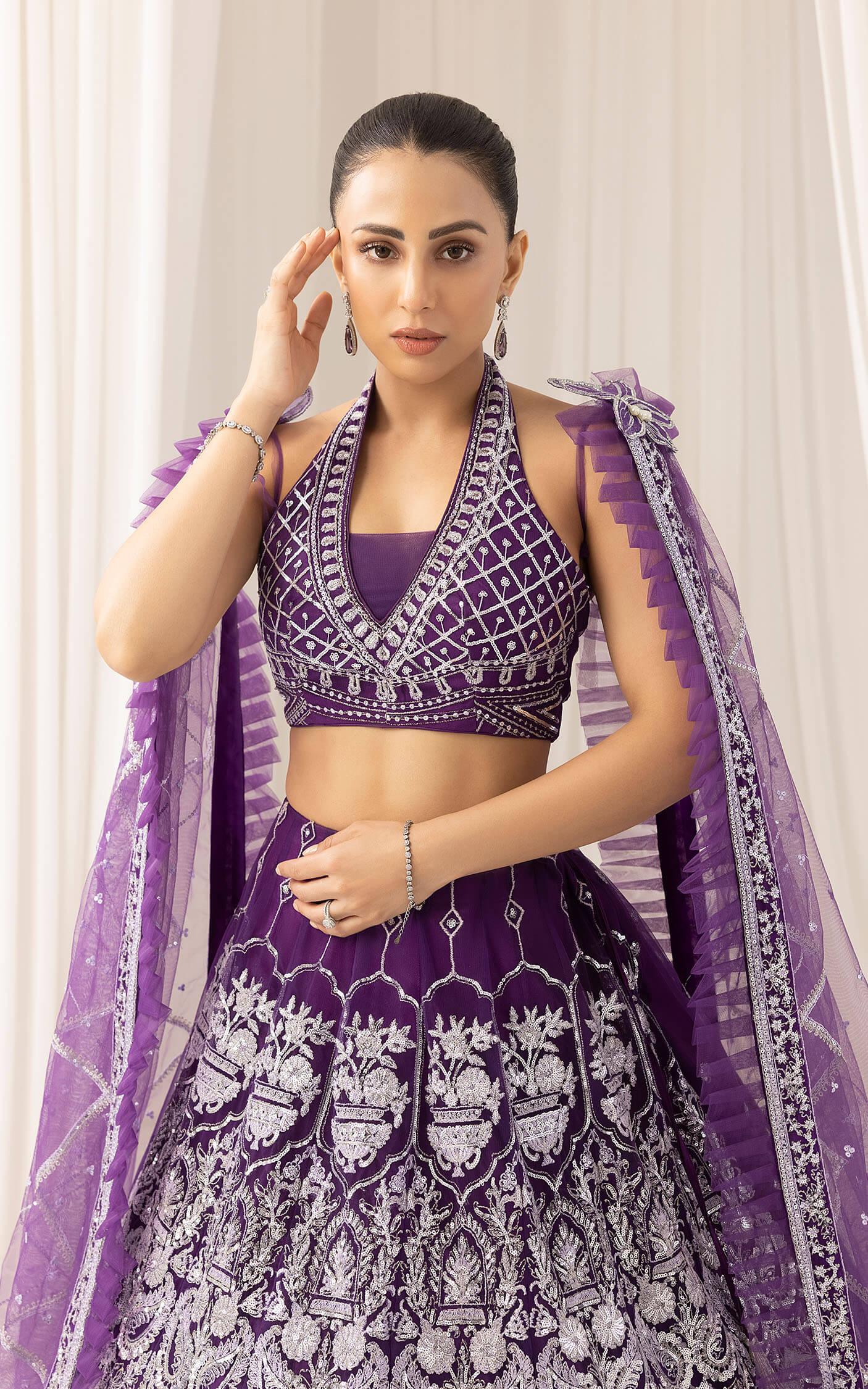 Bandhani (ANB-07) | Unstitched Festive - Shop Now at Asifa and Nabeel