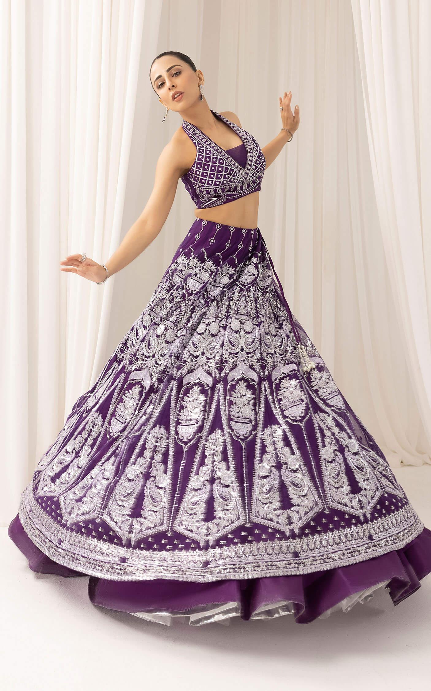 Bandhani (ANB-07) | Unstitched Festive - Shop Now at Asifa and Nabeel