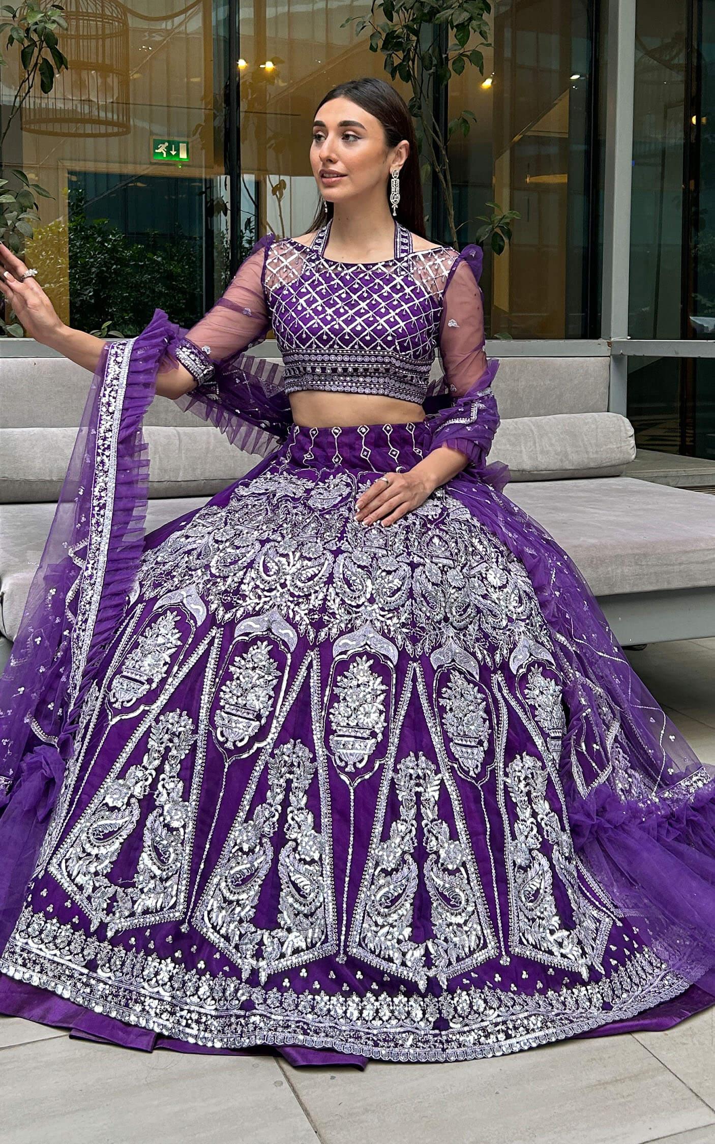 Bandhani (ANB-07) | Unstitched Festive - Shop Now at Asifa and Nabeel
