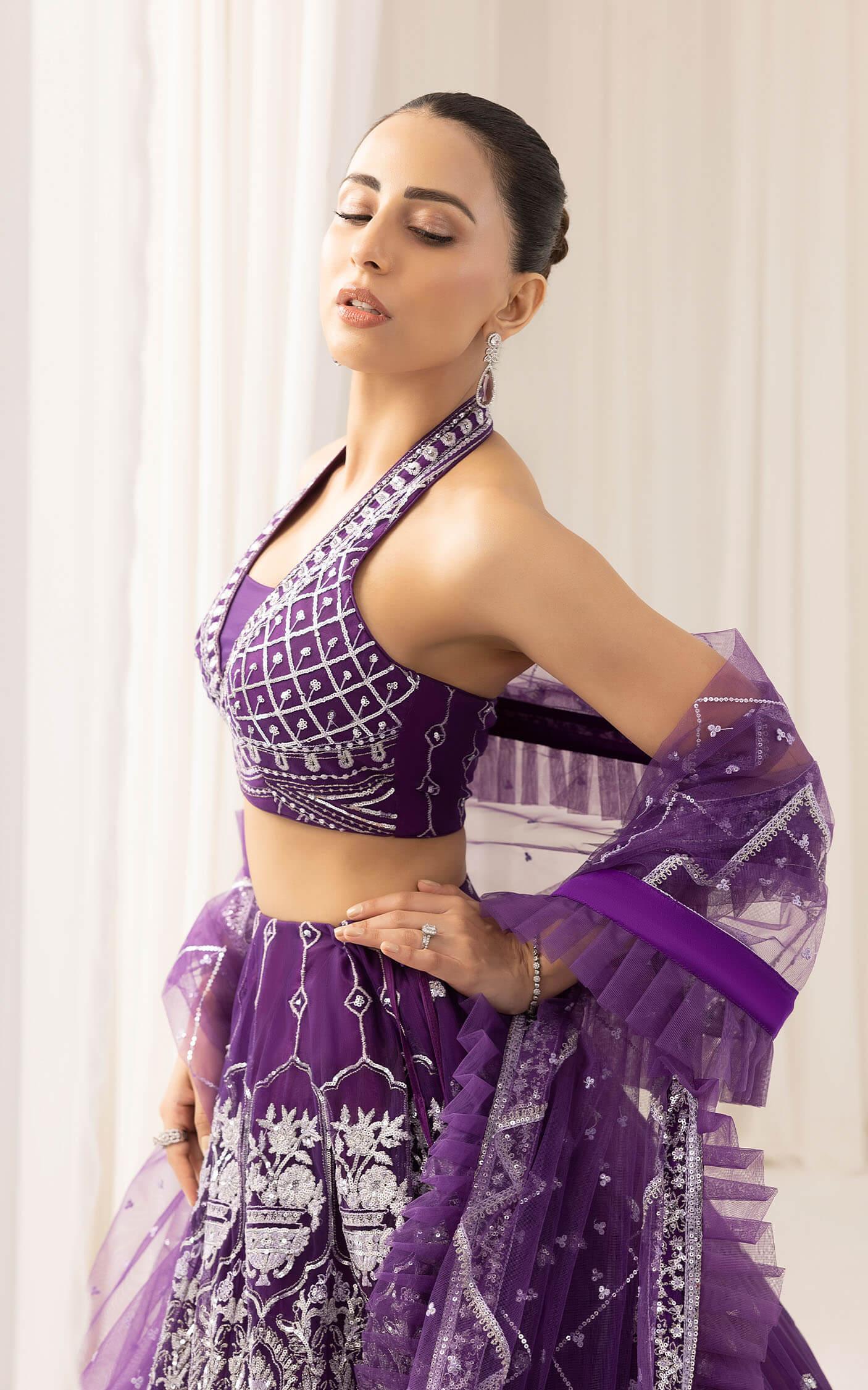 Bandhani (ANB-07) | Unstitched Festive - Shop Now at Asifa and Nabeel