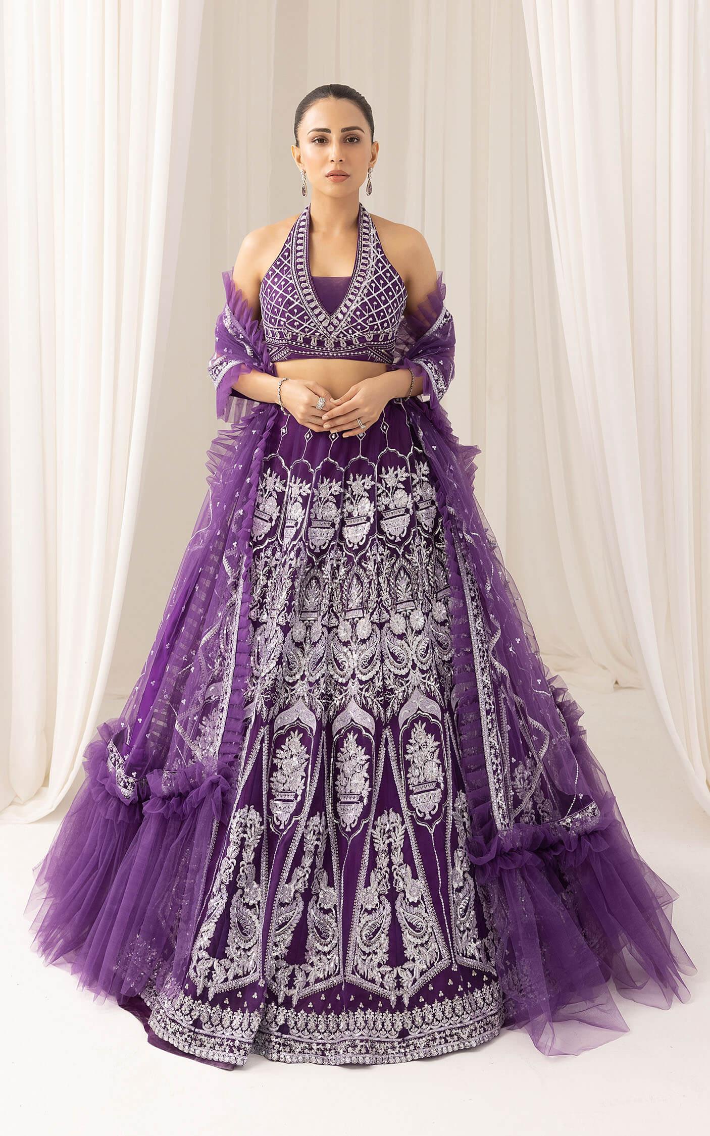 Bandhani (ANB-07) | Unstitched Festive - Shop Now at Asifa and Nabeel