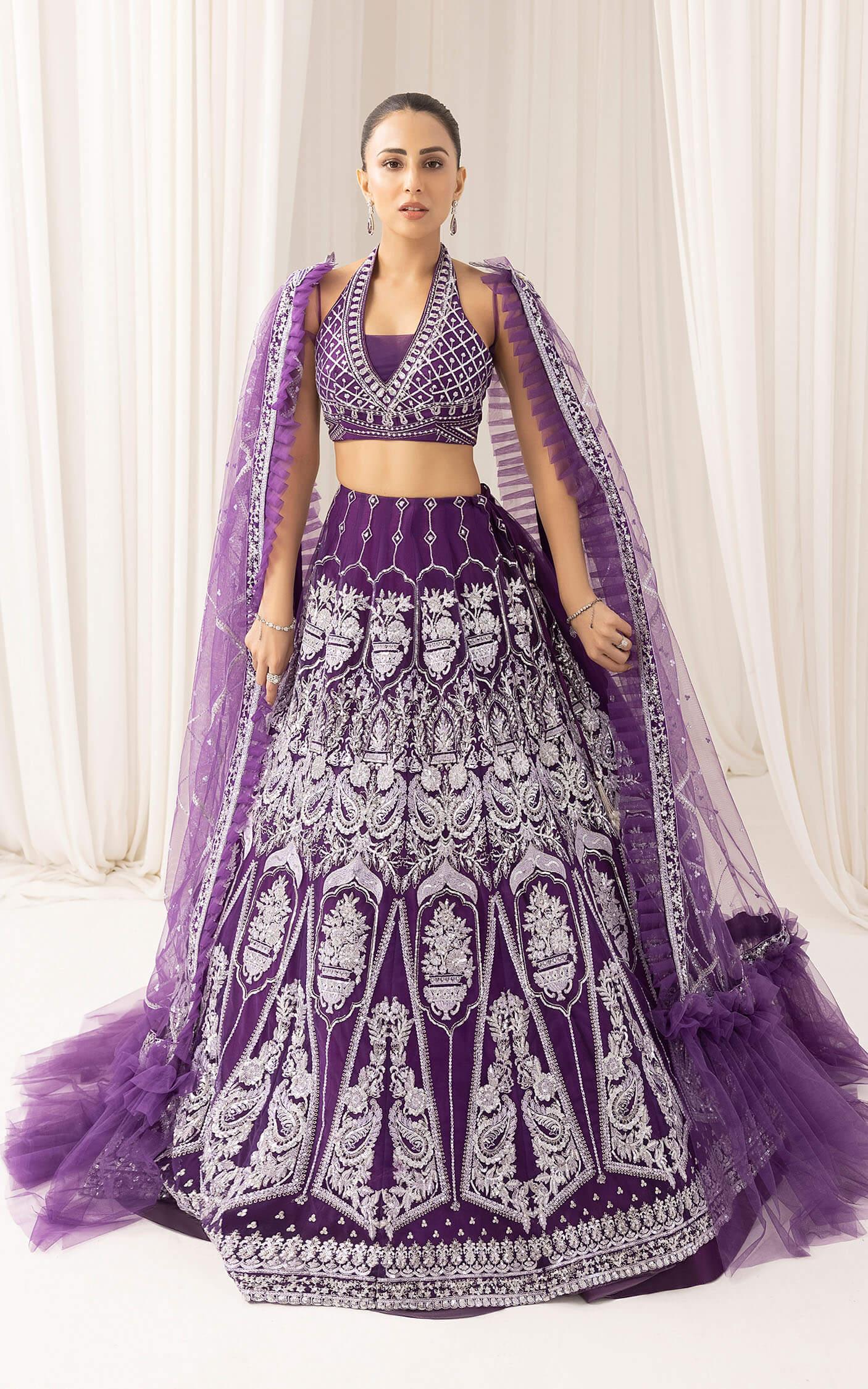 Bandhani (ANB-07) | Unstitched Festive - Shop Now at Asifa and Nabeel