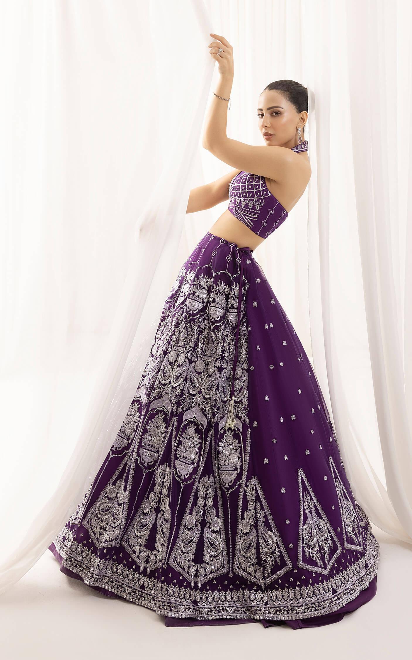 Bandhani (ANB-07) | Unstitched Festive - Shop Now at Asifa and Nabeel