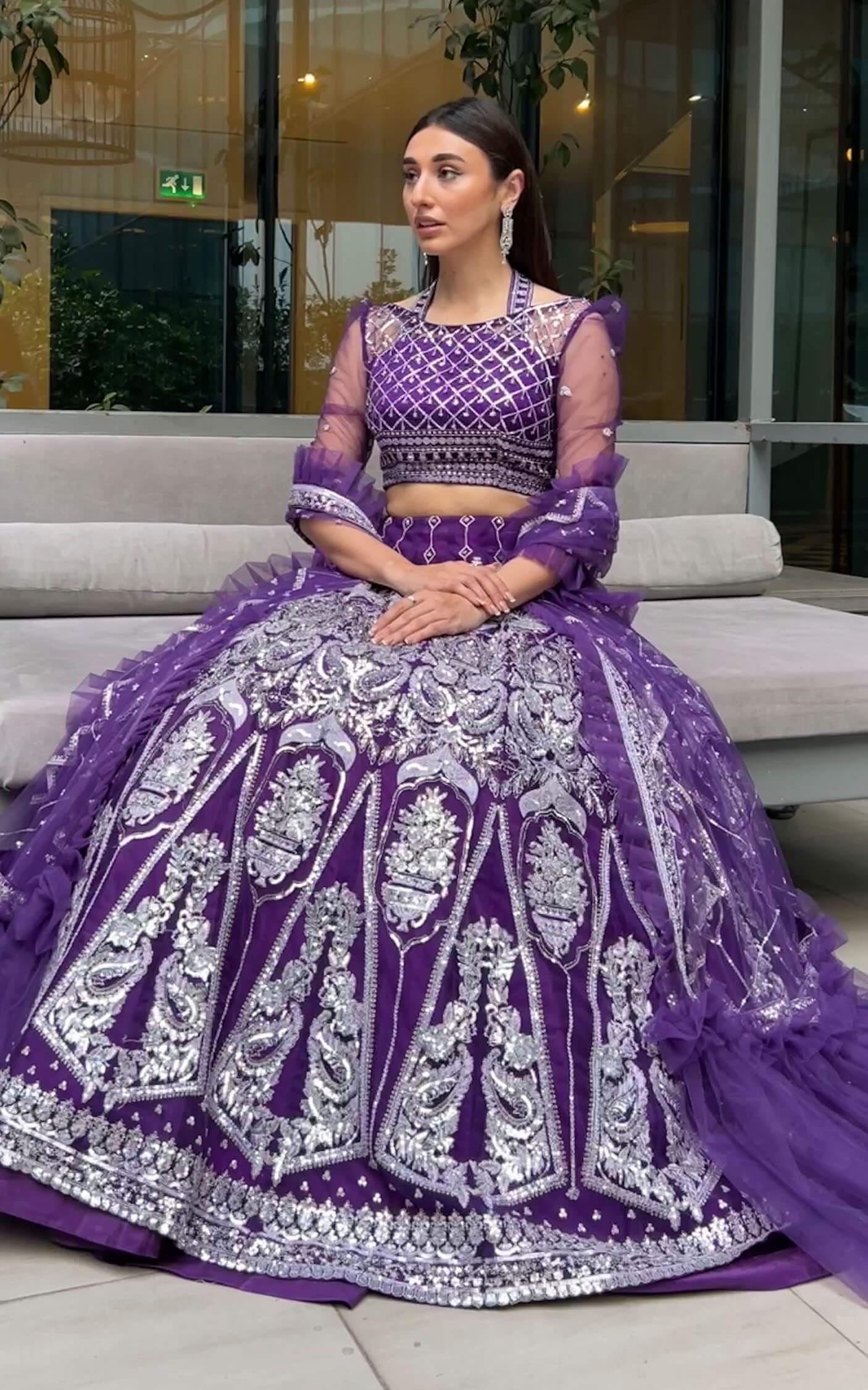 Bandhani (ANB-07) | Unstitched Festive - Shop Now at Asifa and Nabeel