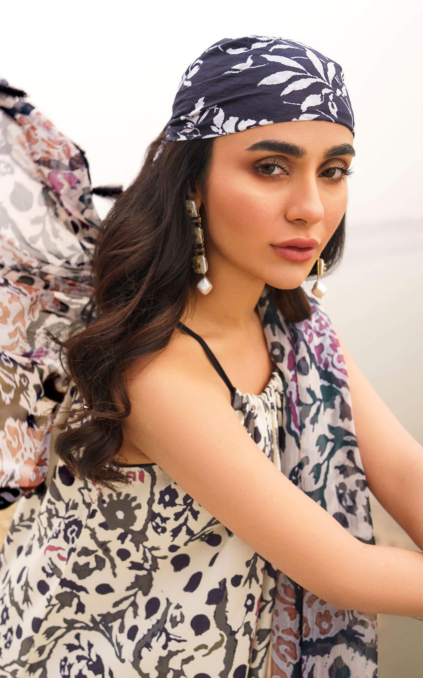 BEGONIA-U141M020 | Unstitched Lawn - Shop Now at Asifa and Nabeel