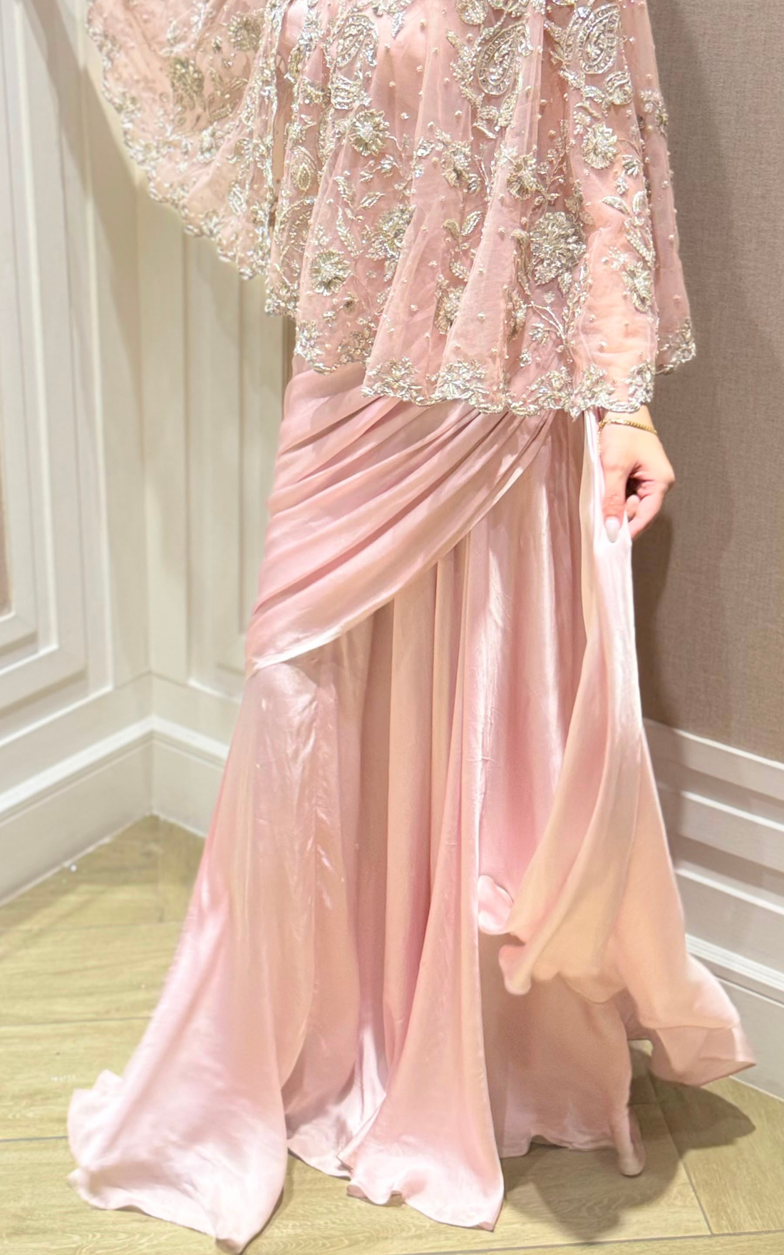 Blush Royale Cape Set