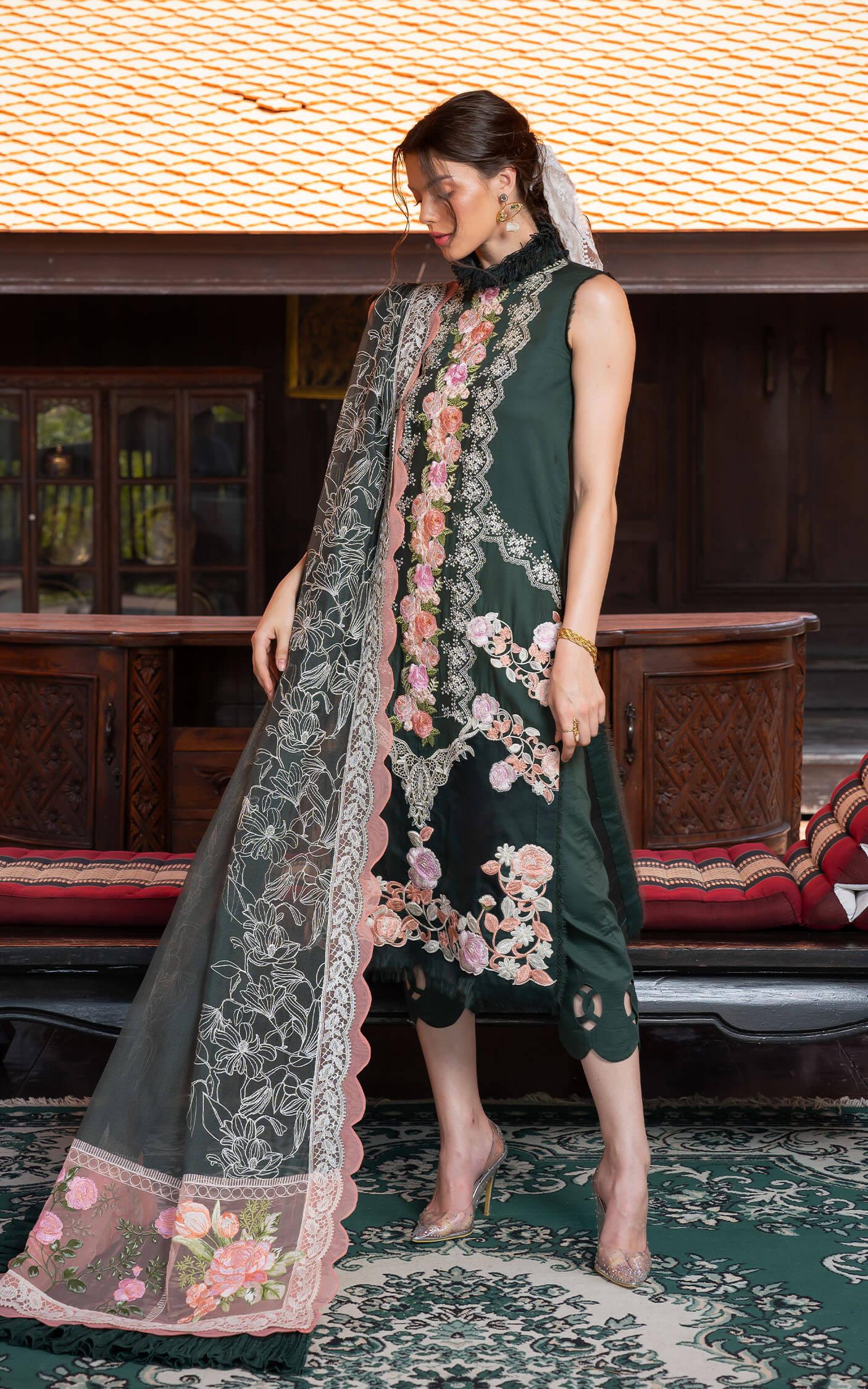 CHARISMA (RRL-03) | Unstitched Lawn’24