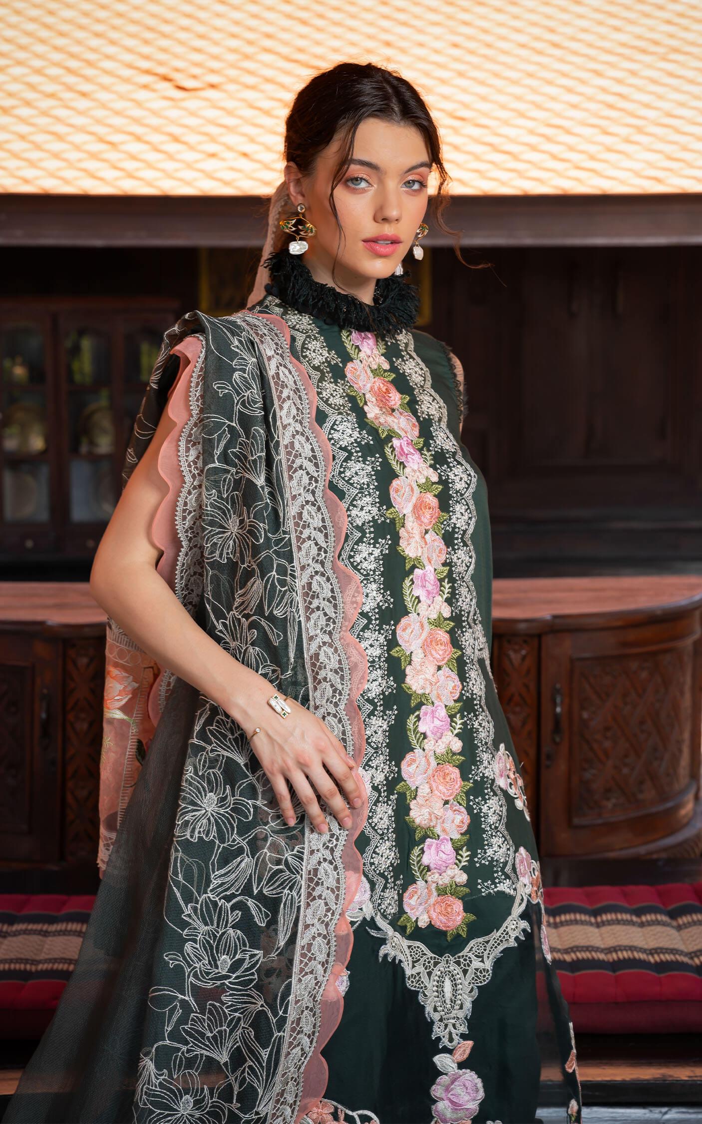 CHARISMA (RRL-03) | Unstitched Lawn’24