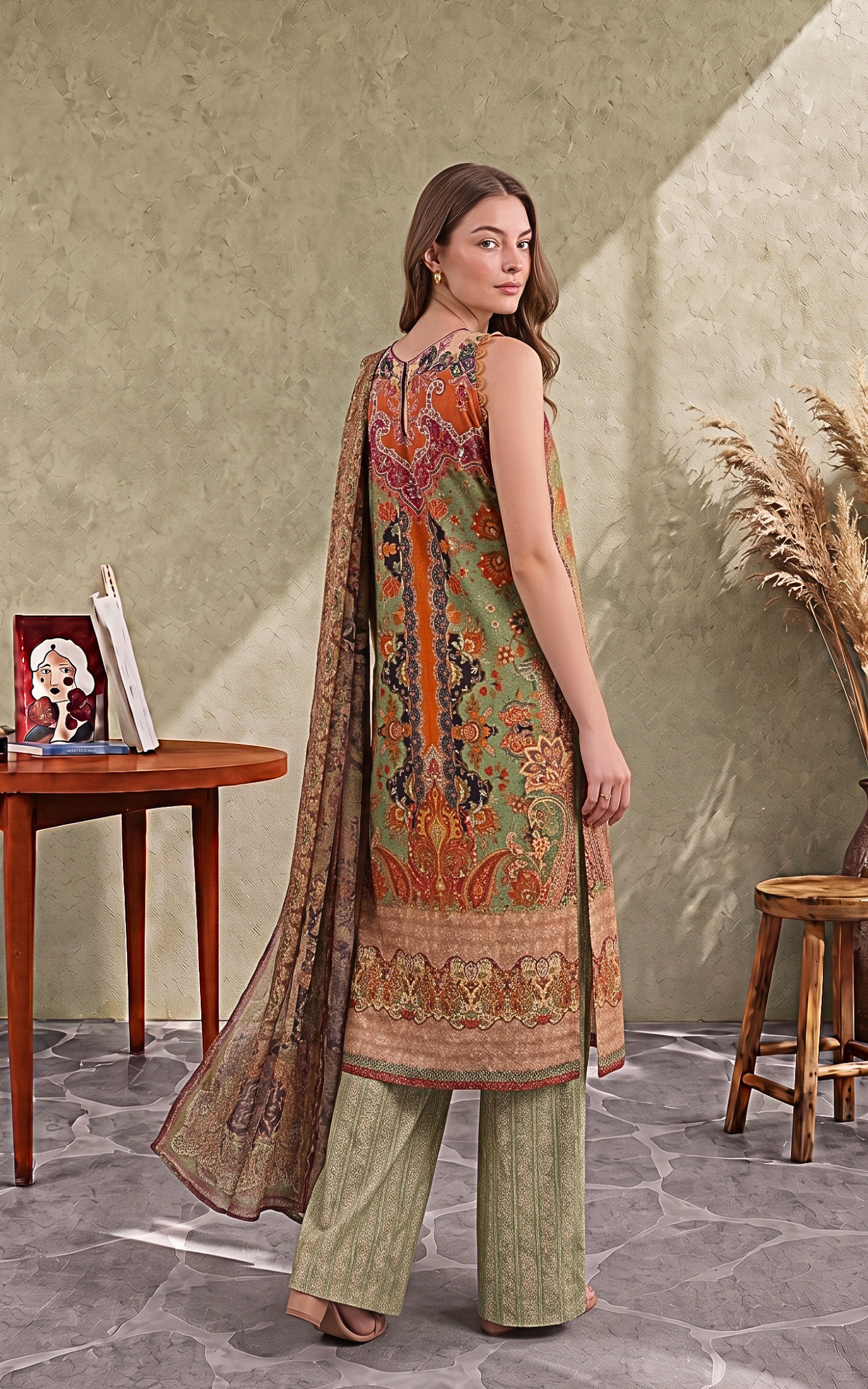 Kaya (CU26-05) | 3pcs Unstitched Cambric