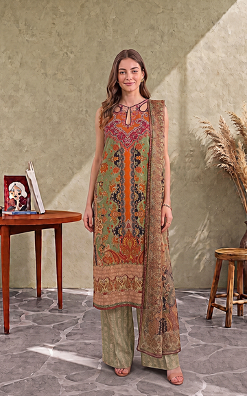 Kaya (CU26-05) | 3pcs Unstitched Cambric