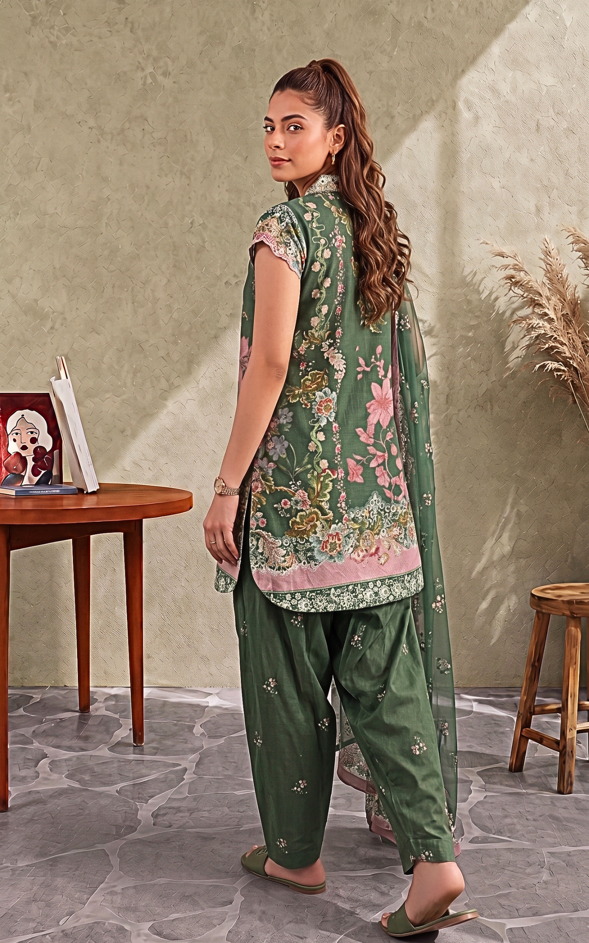 Soha (CU26-06) | 3pcs Unstitched Cambric