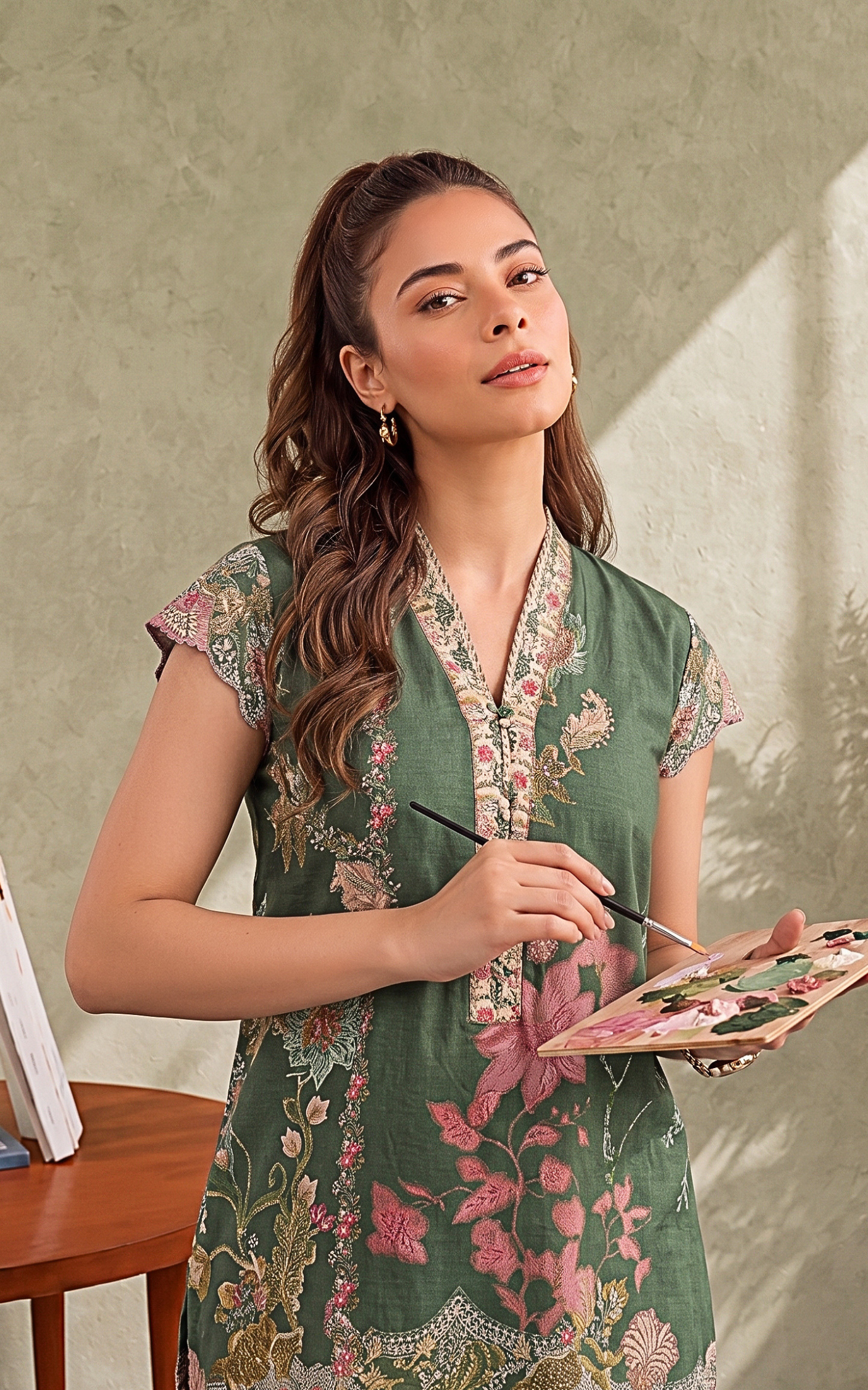 Soha (CU26-06) | 3pcs Unstitched Cambric