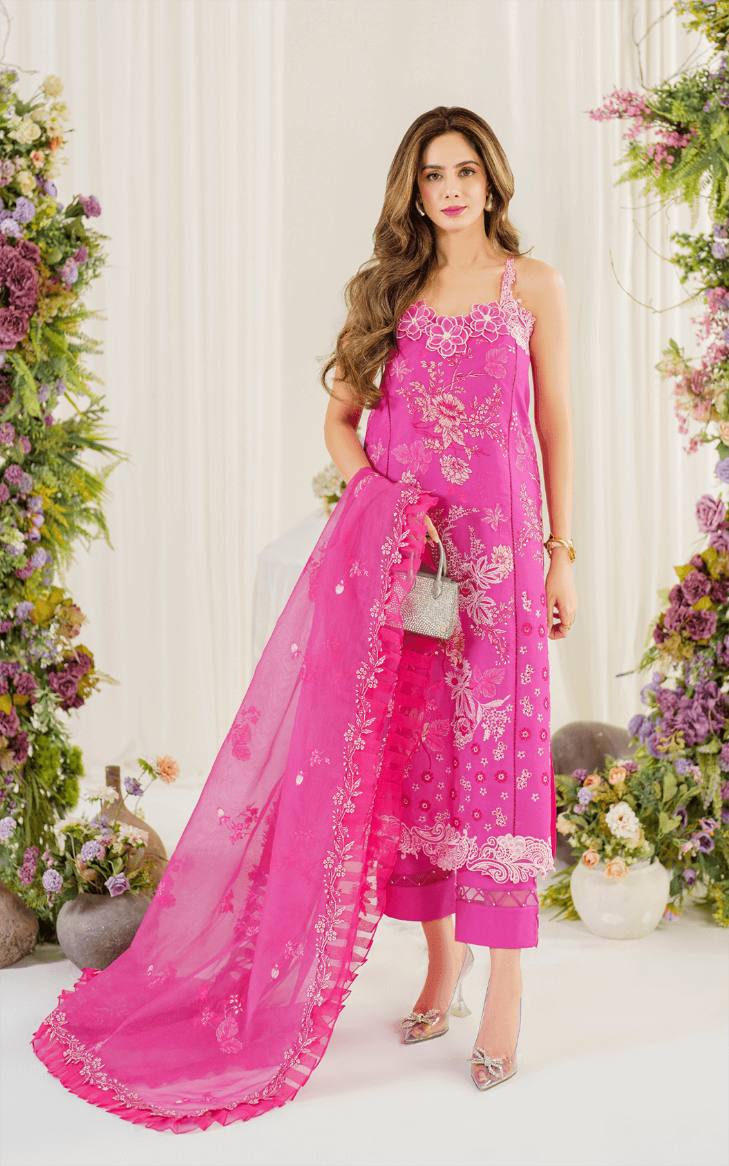 Carnation (PP-2) | Unstitched Lawn - Shop Now at Asifa and Nabeel
