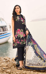 DAPHNE-U141M019 | Unstitched Lawn