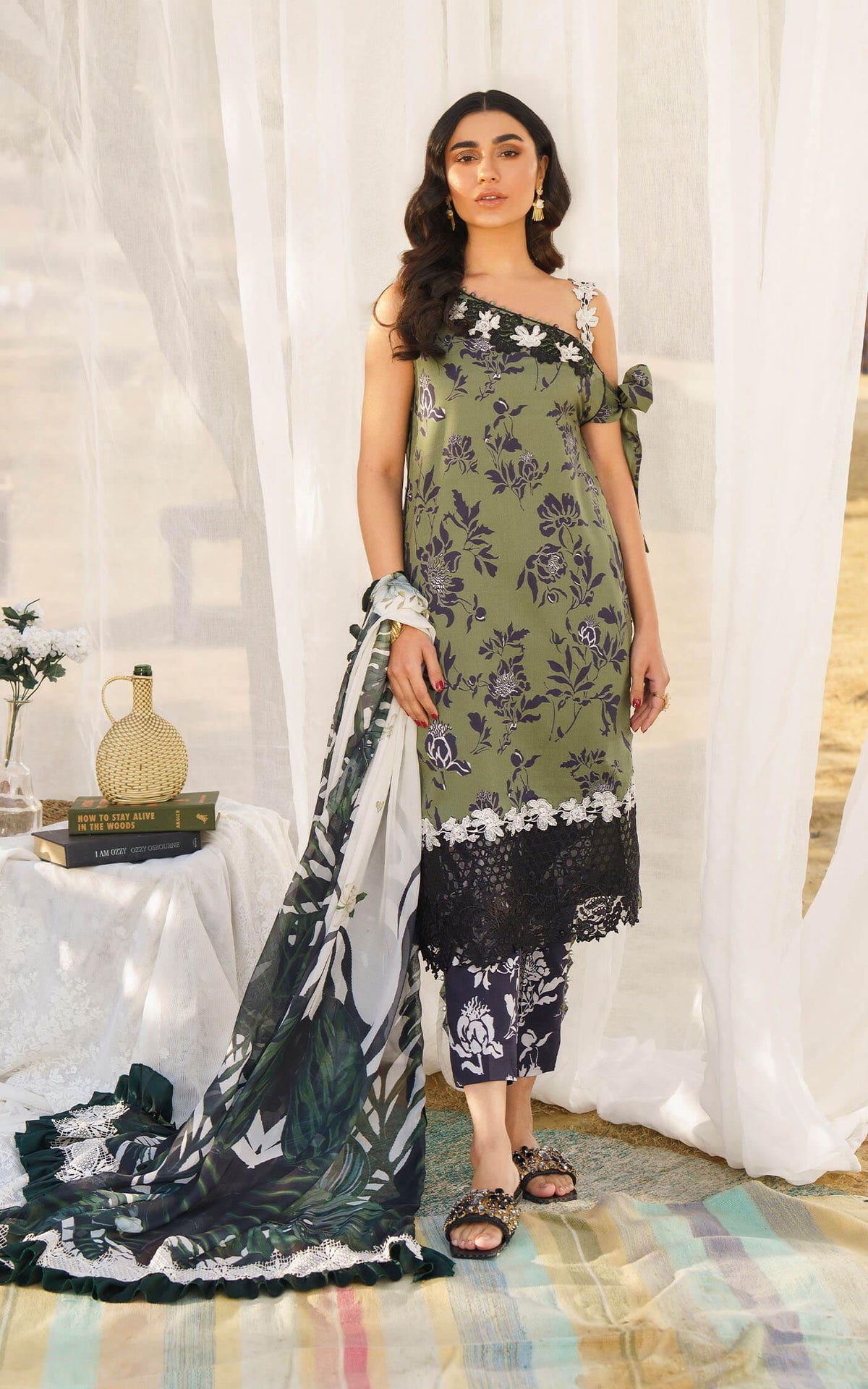 DARCY-U141M011 | Unstitched Lawn