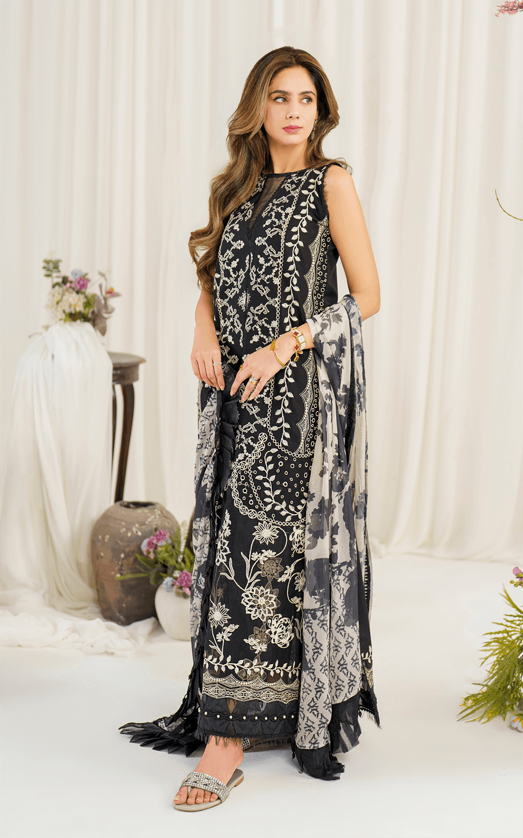 Dandelion (PP-1) | Unstitched Lawn - Shop Now at Asifa and Nabeel
