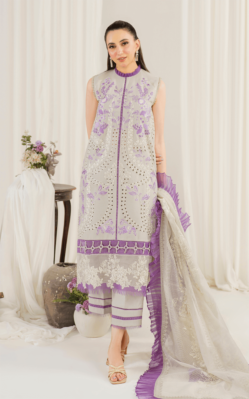 Daphne (PP-5) | Unstitched Lawn - Shop Now at Asifa and Nabeel