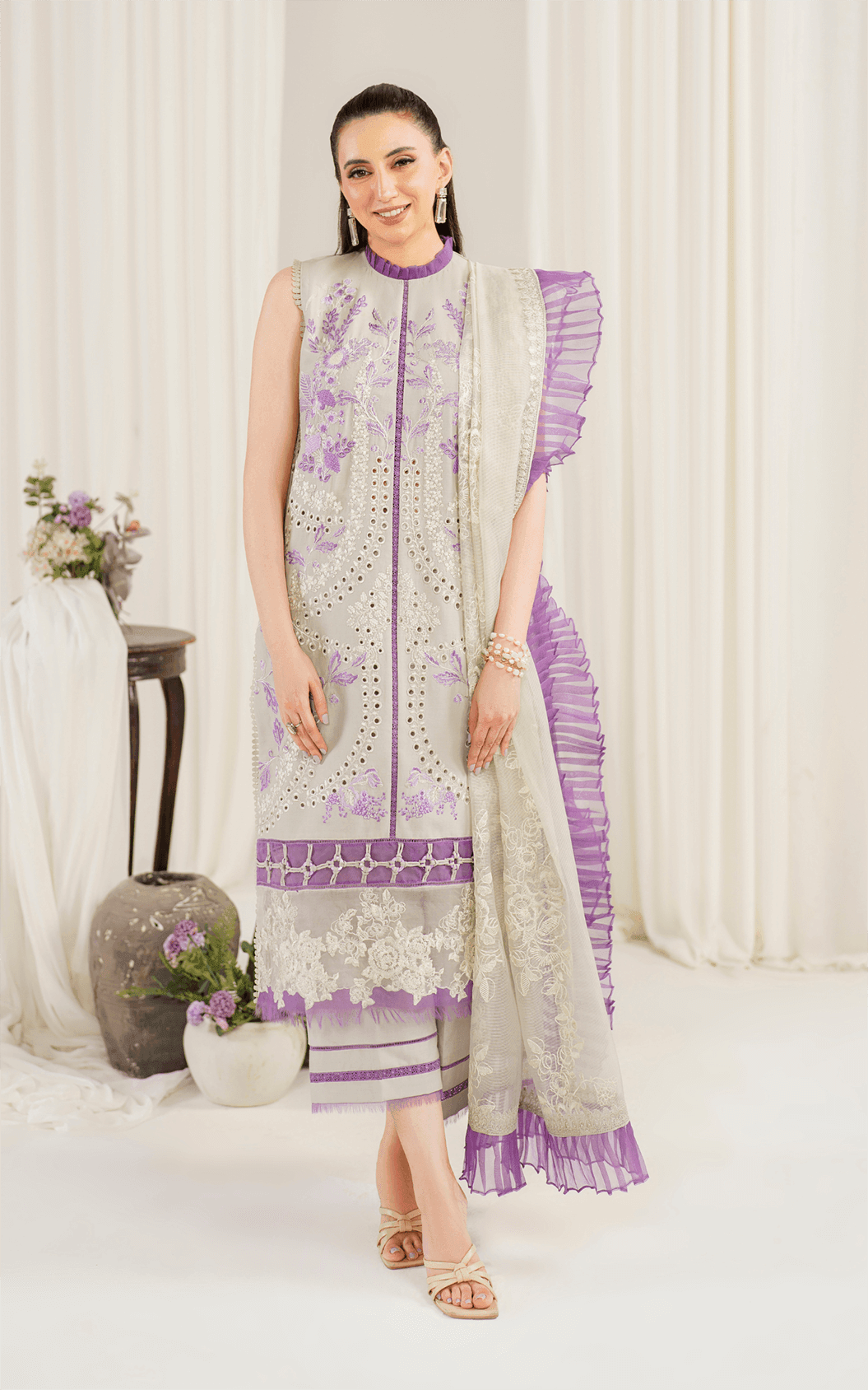 Daphne (PP-5) | Unstitched Lawn - Shop Now at Asifa and Nabeel