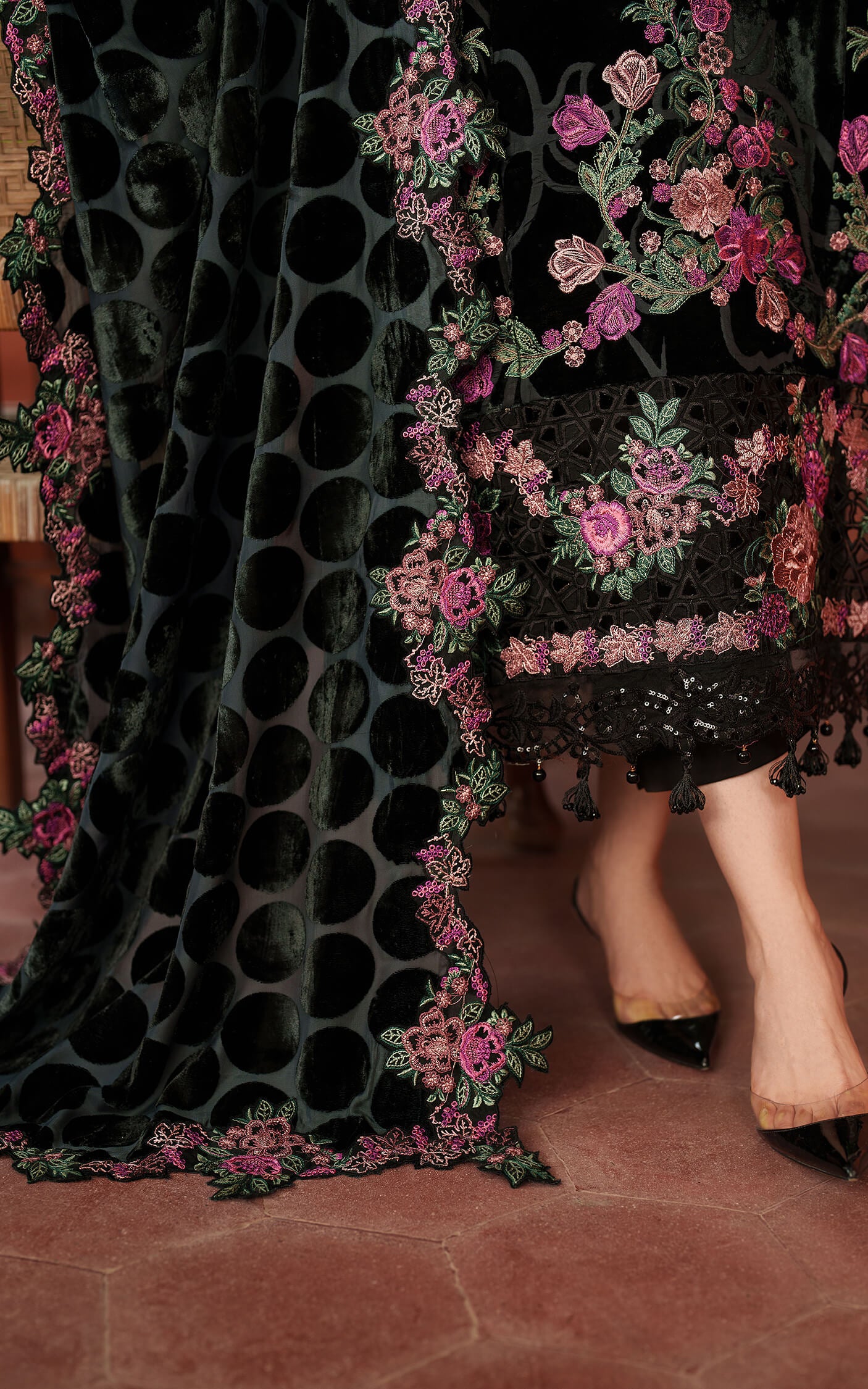 Eira LWC25-02 | 3pcs Embroidered Unstitched Winter