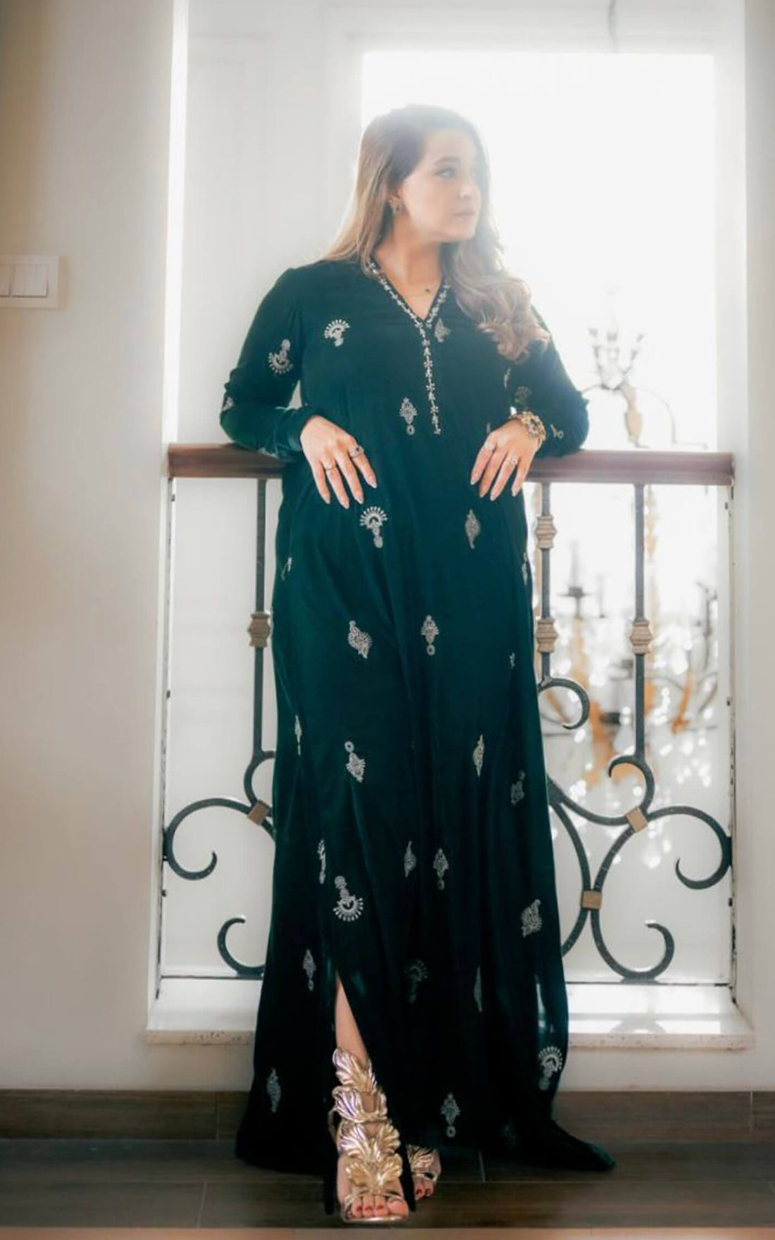 Emerald Royale Kaftan