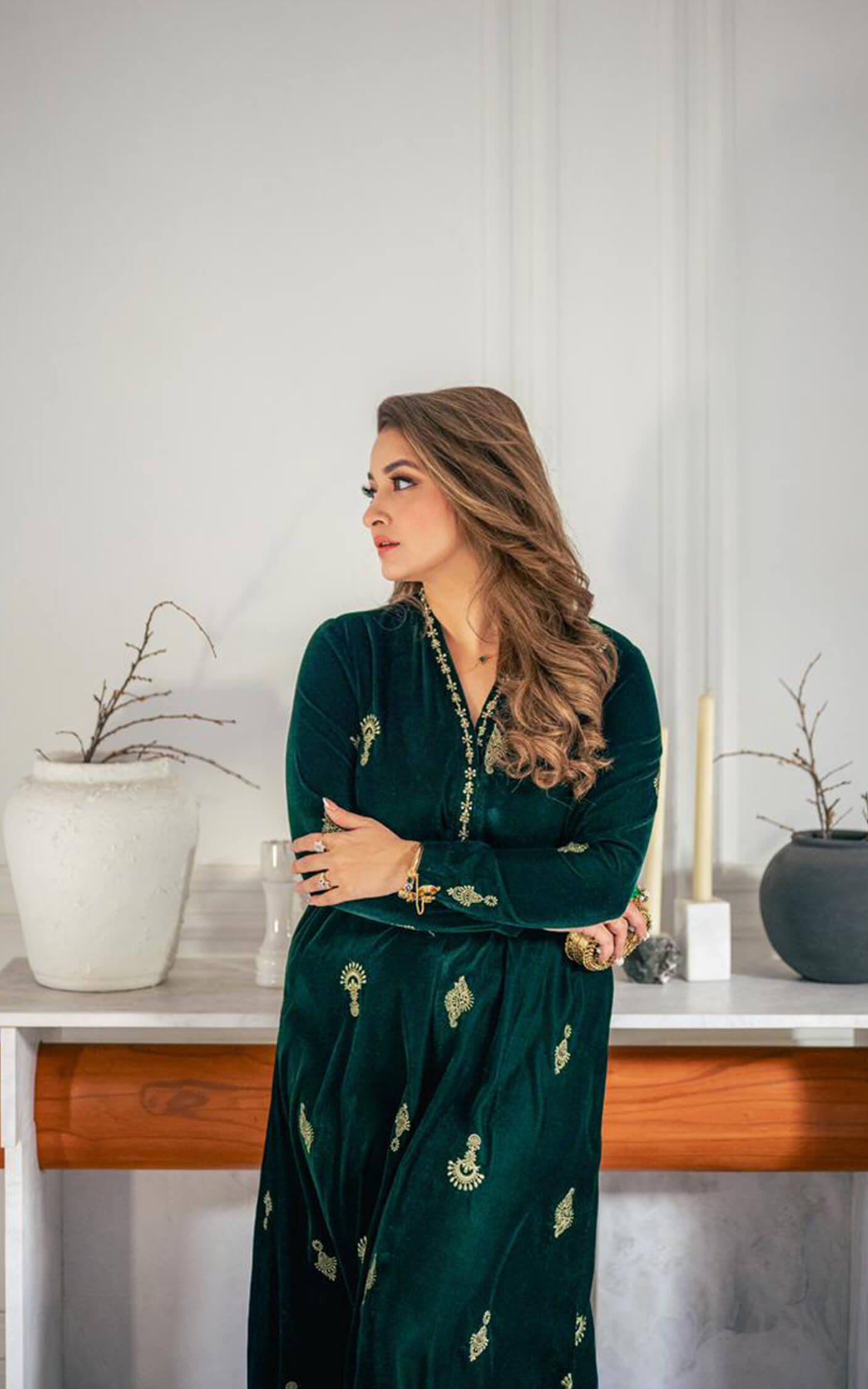 Emerald Royale Kaftan