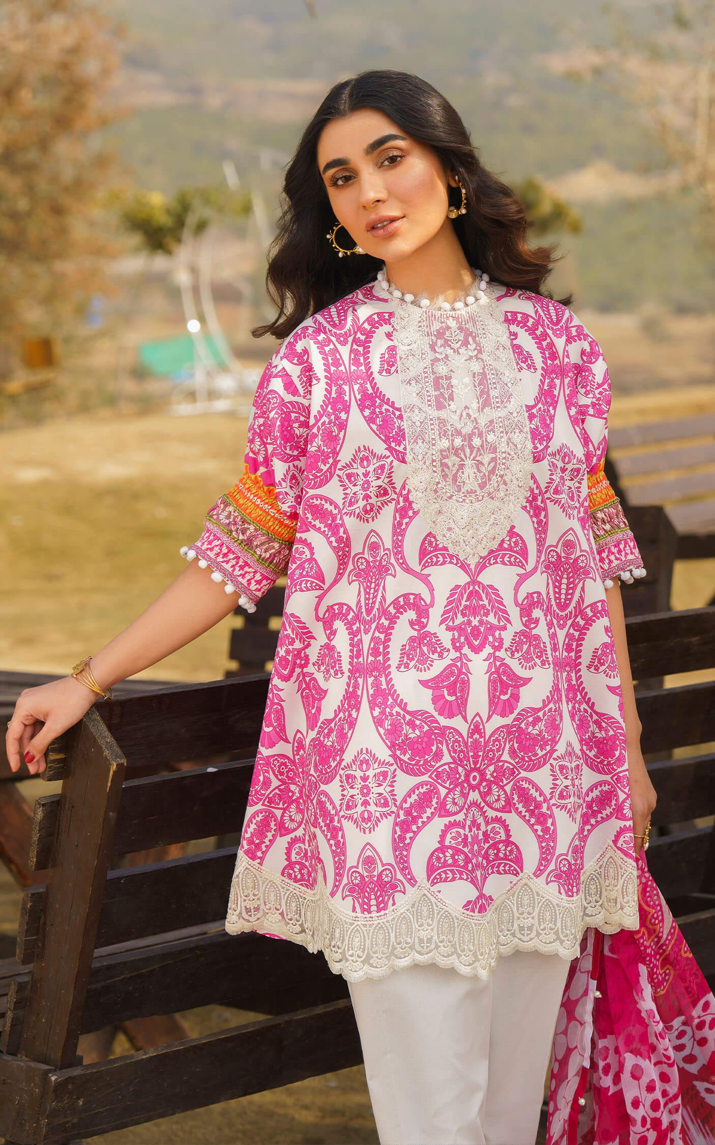 FIA-U141M013 | Unstitched Lawn