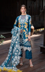 FLORA (RRL-11) | Unstitched Lawn’24