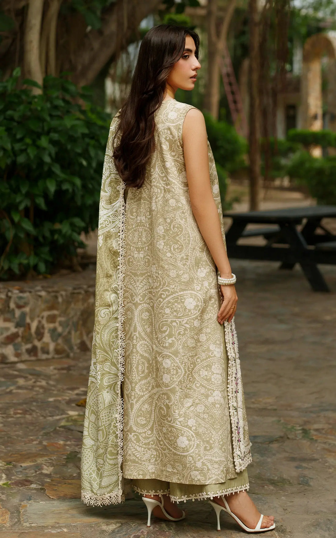 Frozen Dew-MWL25-07 | 3pcs Embroidered Stitched Suit