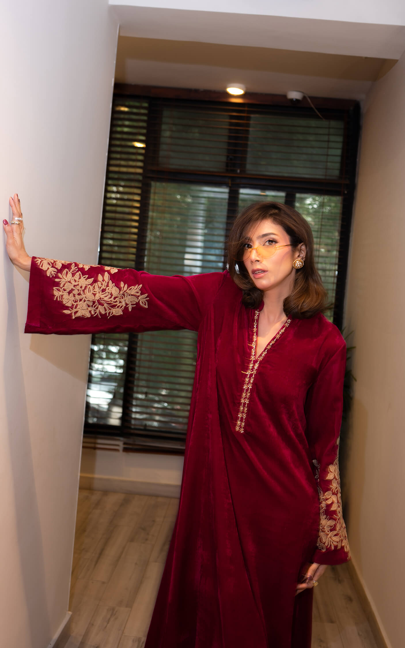 Fuchsia Royalty Kaftan