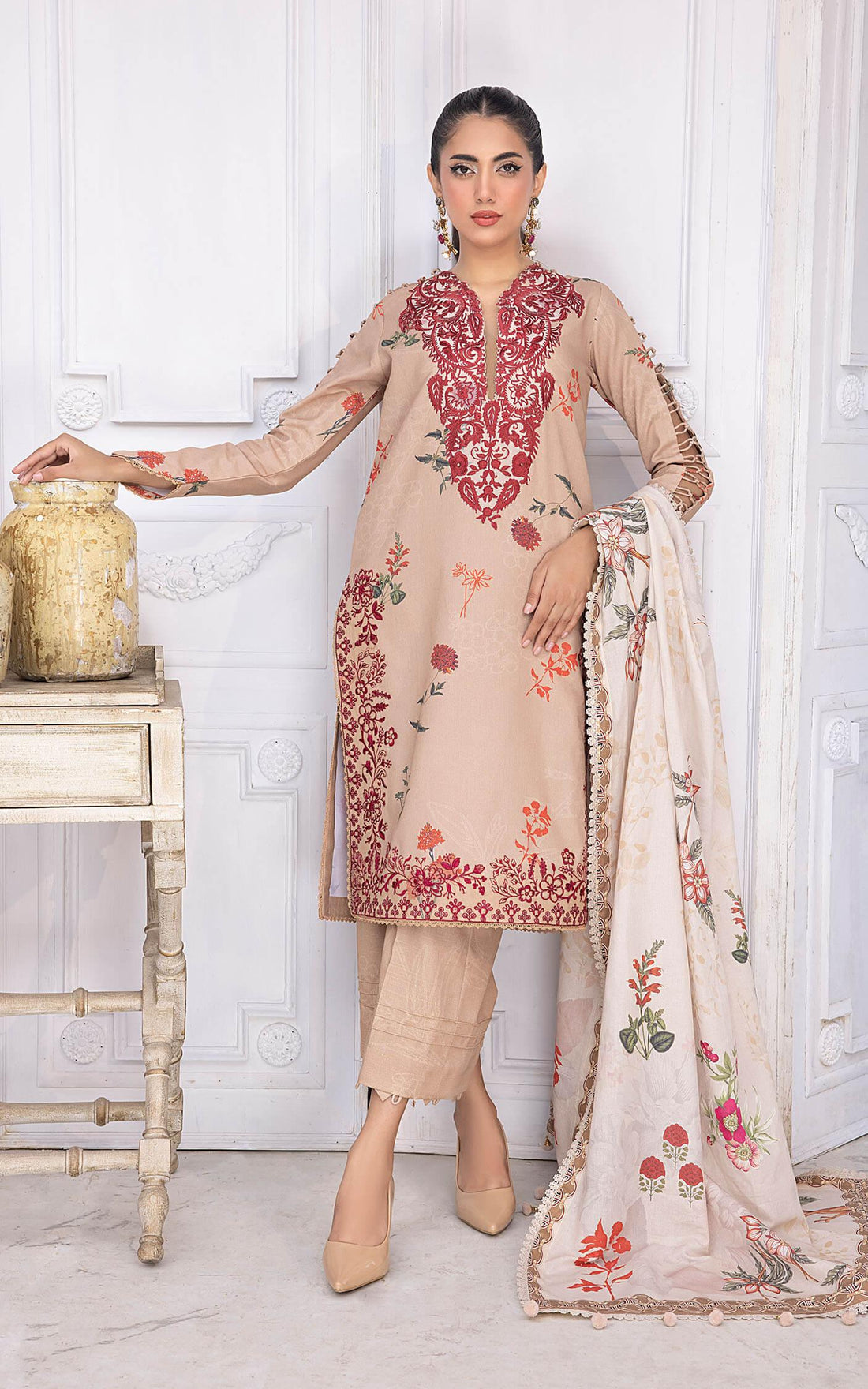 Asmara (GBW-04) | Unstitched Winter - Shop Now at Asifa and Nabeel
