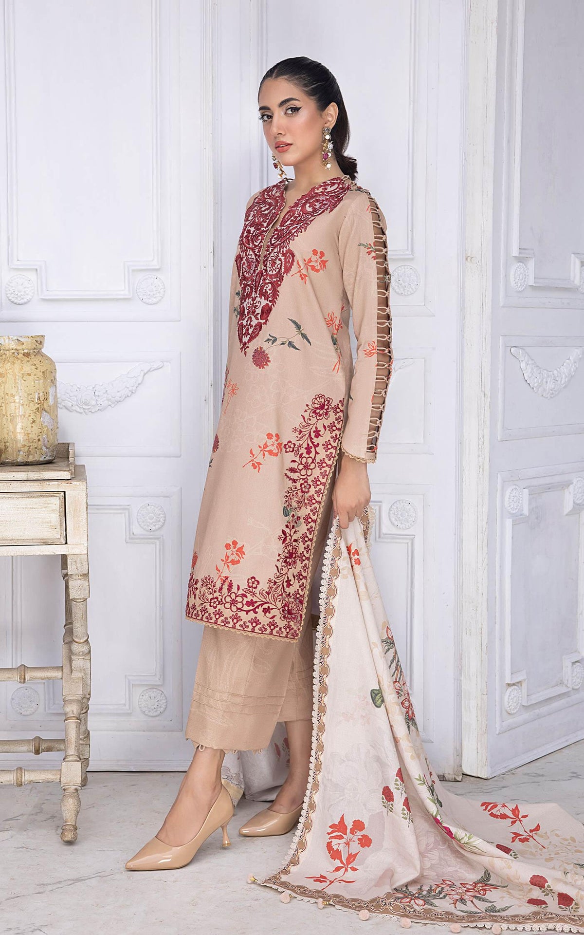 Asmara (GBW-04) | Unstitched Winter - Shop Now at Asifa and Nabeel