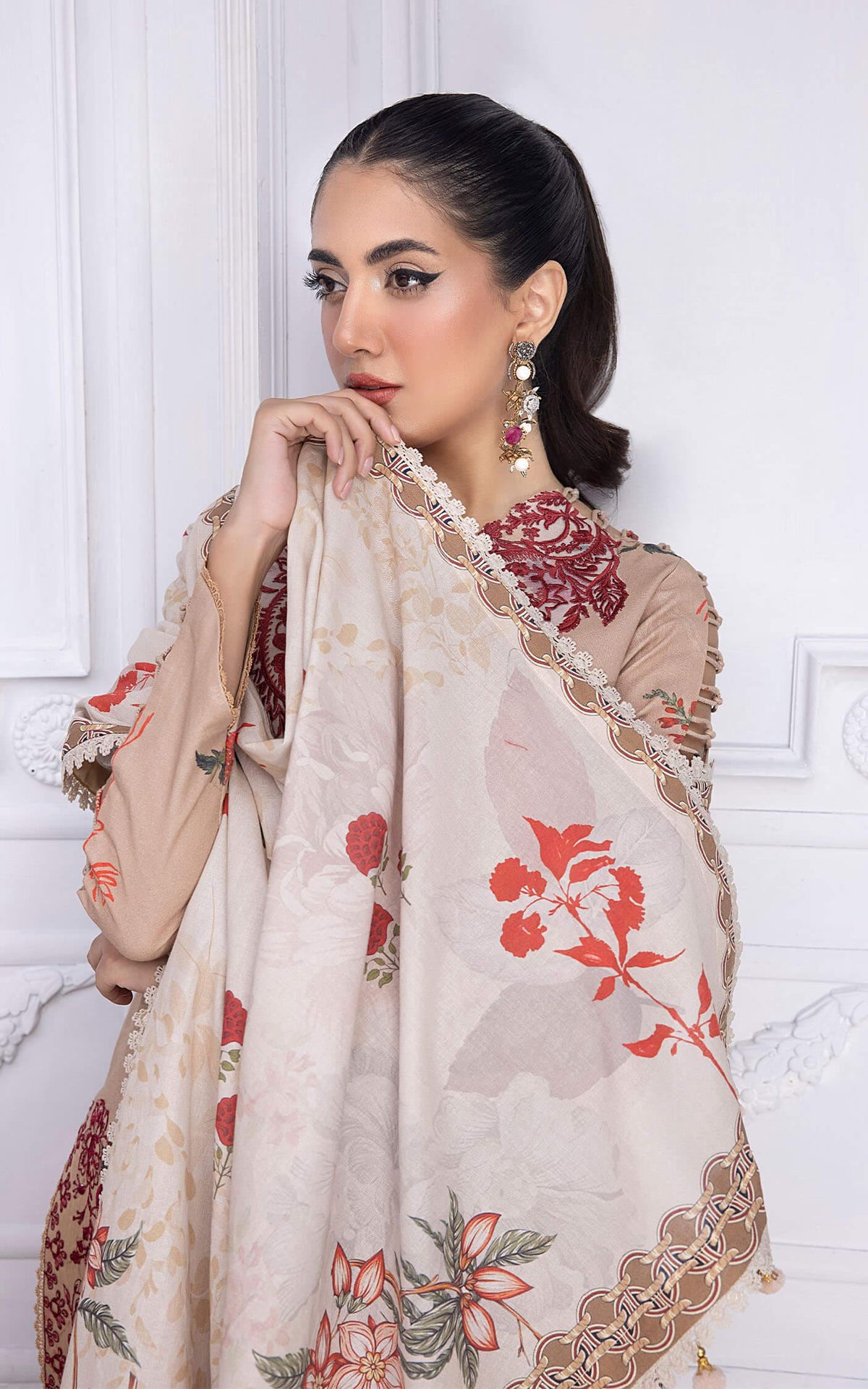 Asmara (GBW-04) | Unstitched Winter - Shop Now at Asifa and Nabeel