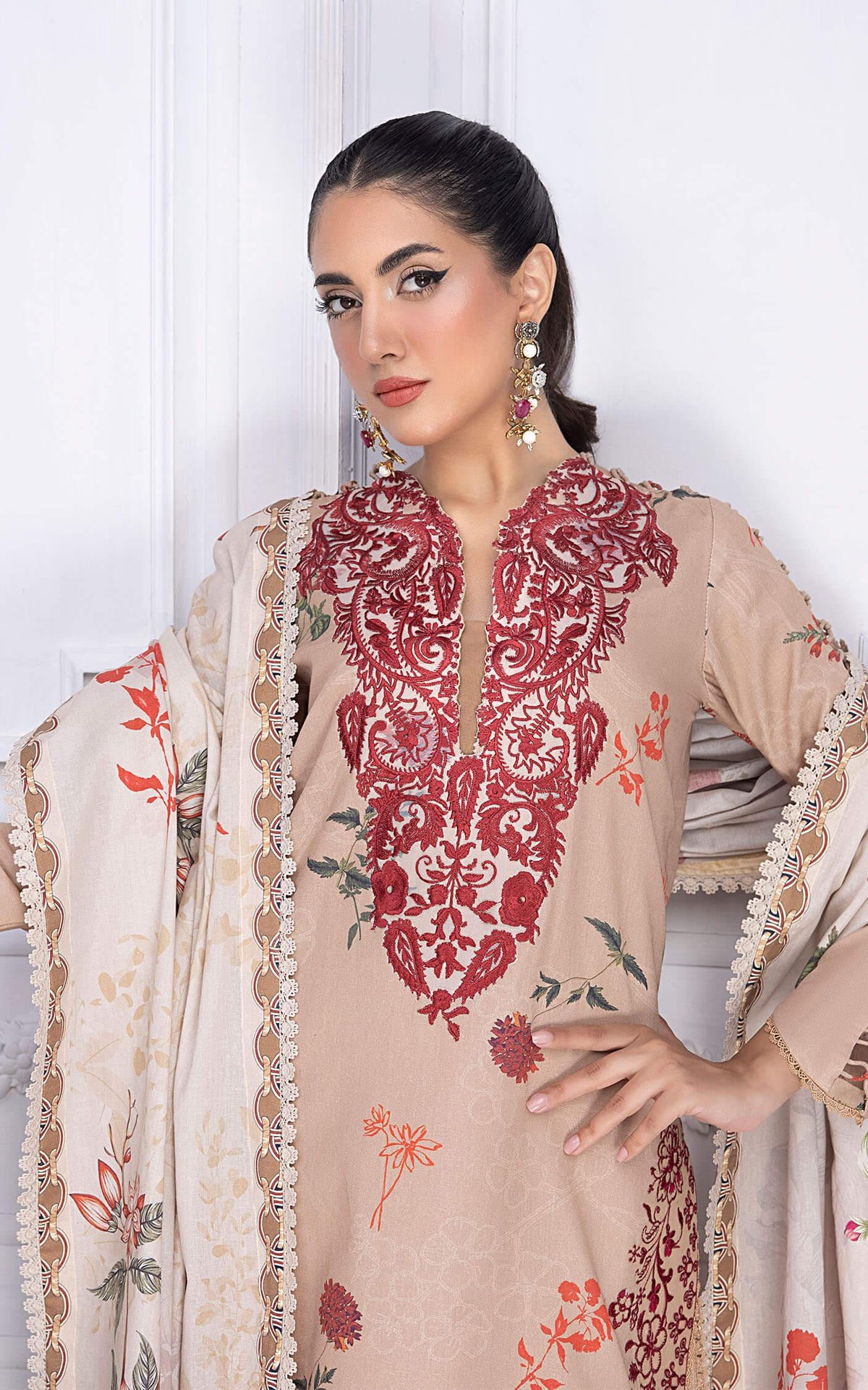 Asmara (GBW-04) | Unstitched Winter - Shop Now at Asifa and Nabeel