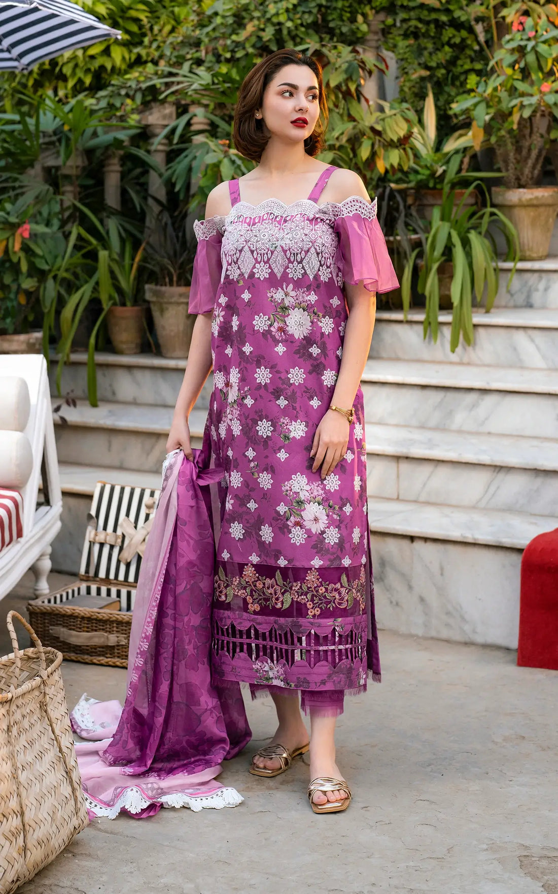 Aura (GKL-12) | Unstitched Summer - Shop Now at Asifa and Nabeel