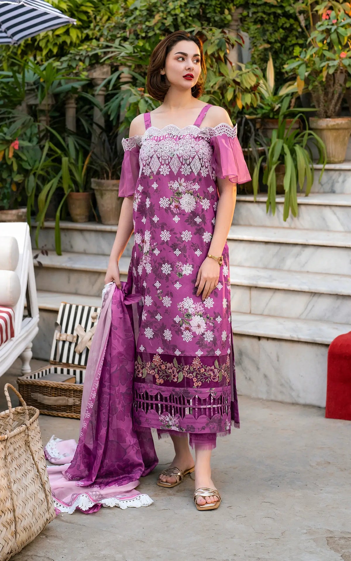 Aura (GKL-12) | Unstitched Summer - Shop Now at Asifa and Nabeel