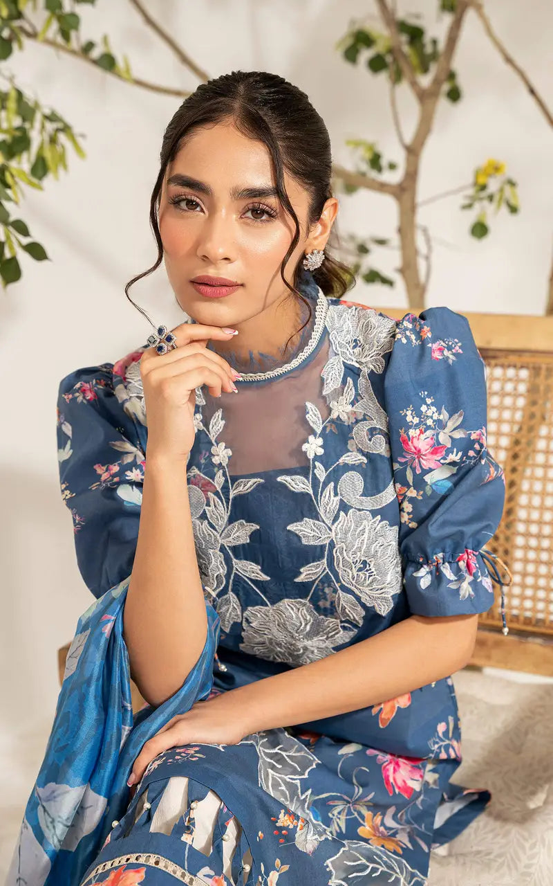 ASTRID (LL-08) | Unstitched Lawn - Shop Now at Asifa and Nabeel