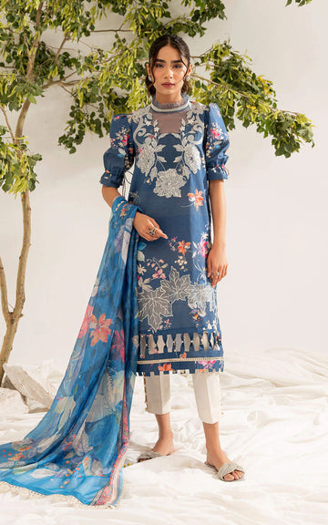 ASTRID (LL-08) | Unstitched Lawn - Shop Now at Asifa and Nabeel