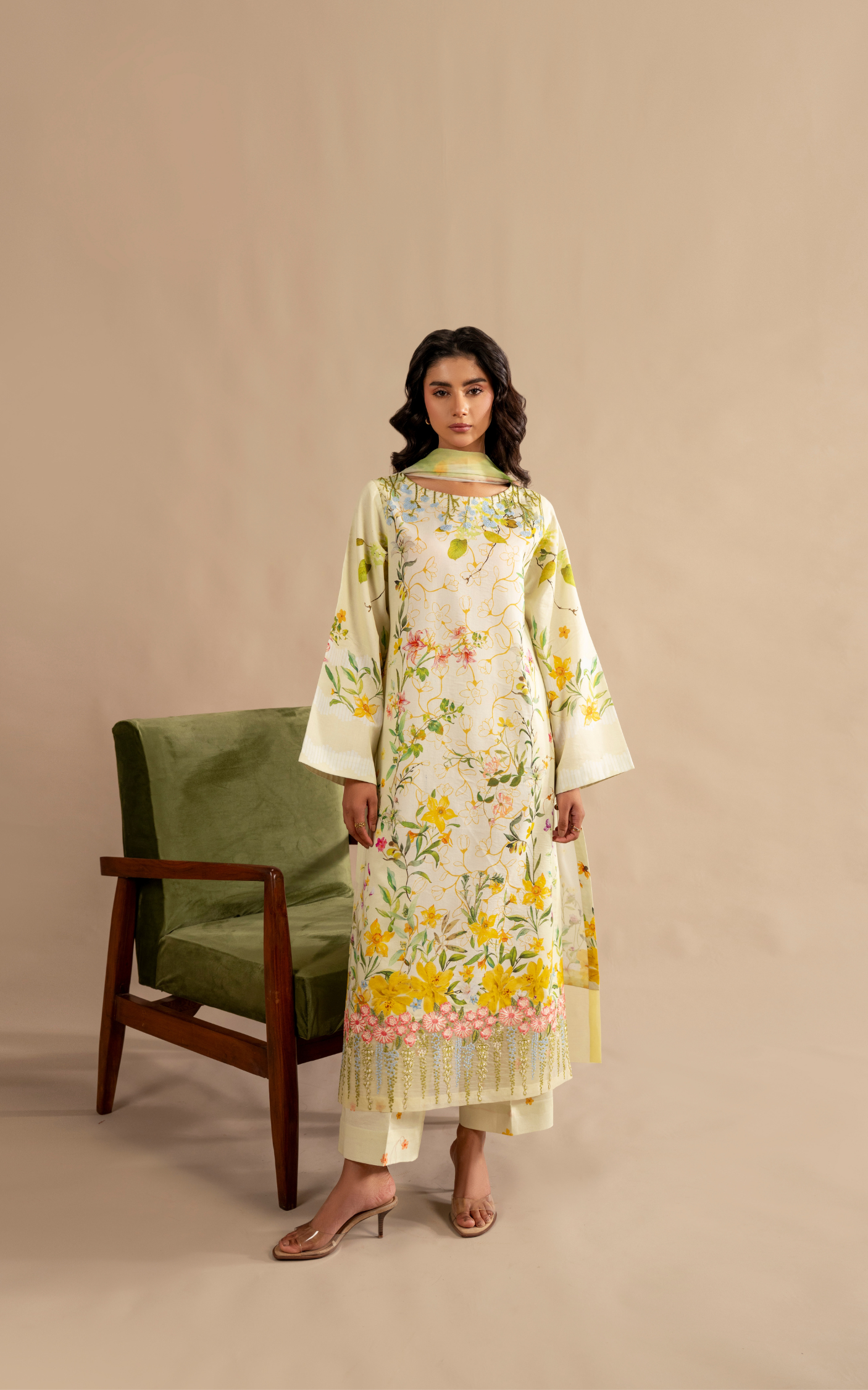 Orchid MSSL-01 | 3pcs Embroidered Unstitched Summer